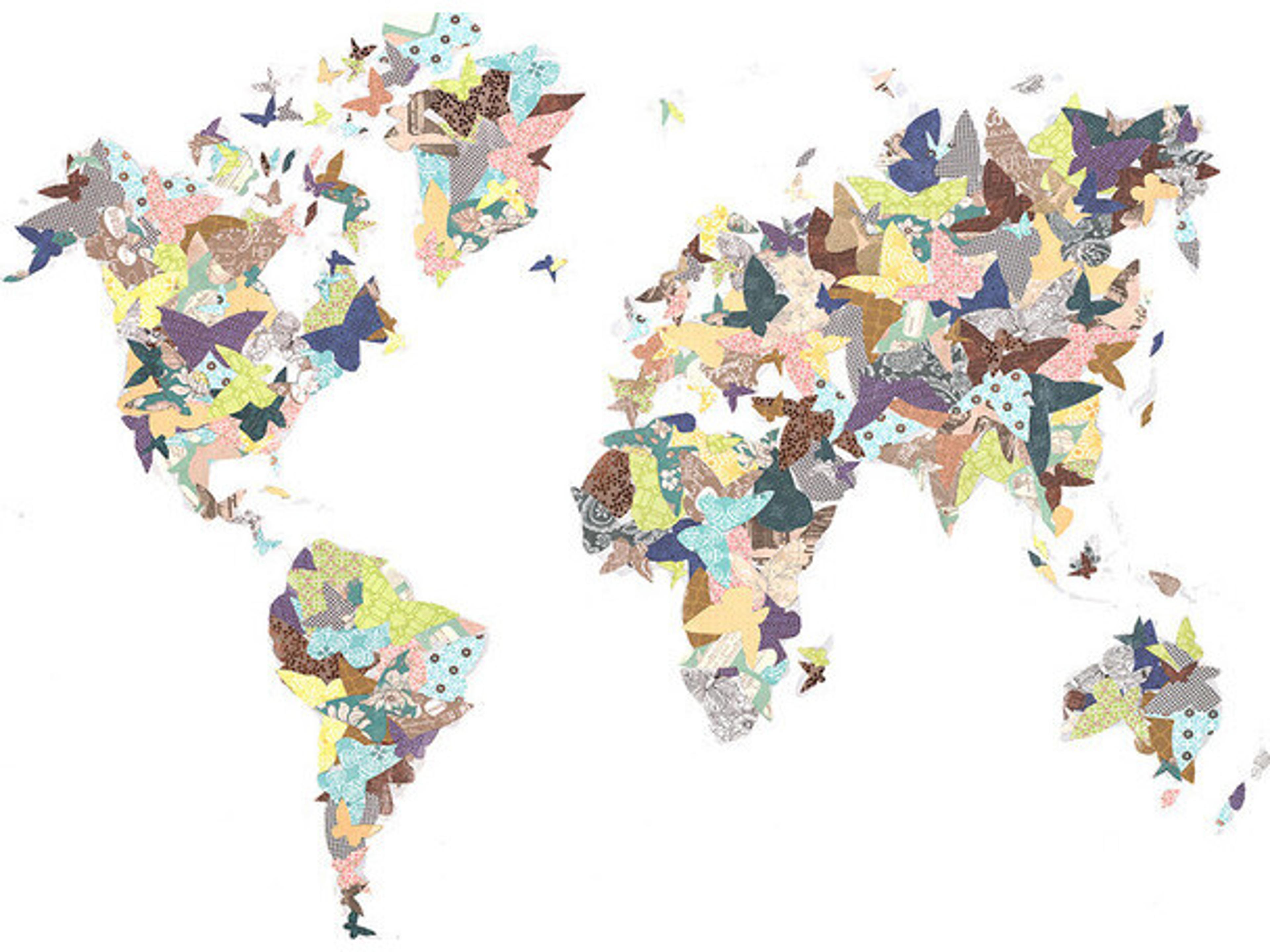 Daleno Flight Around the Globe Wall Art