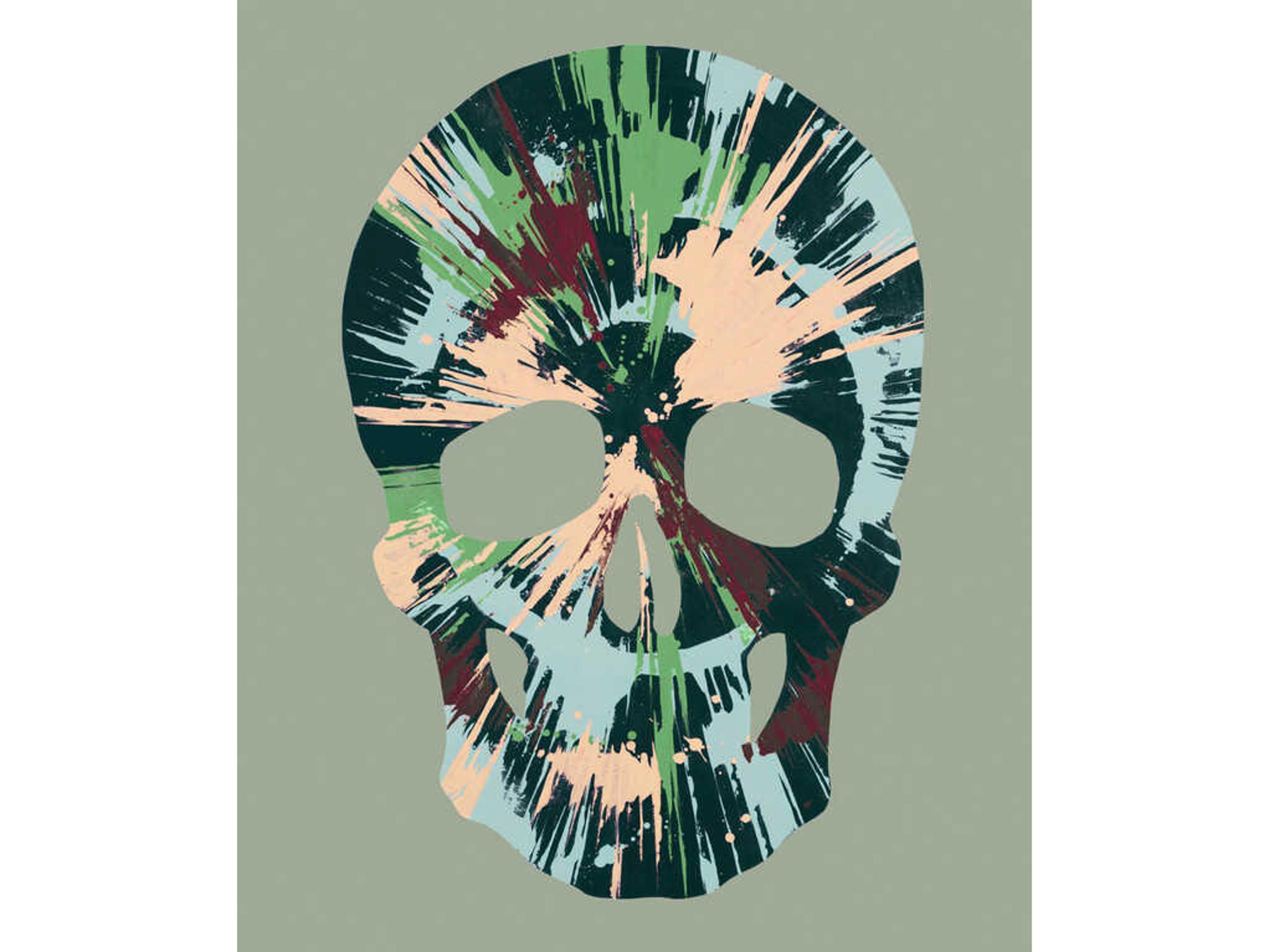 Daleno Skull of Holiday II Wall Art