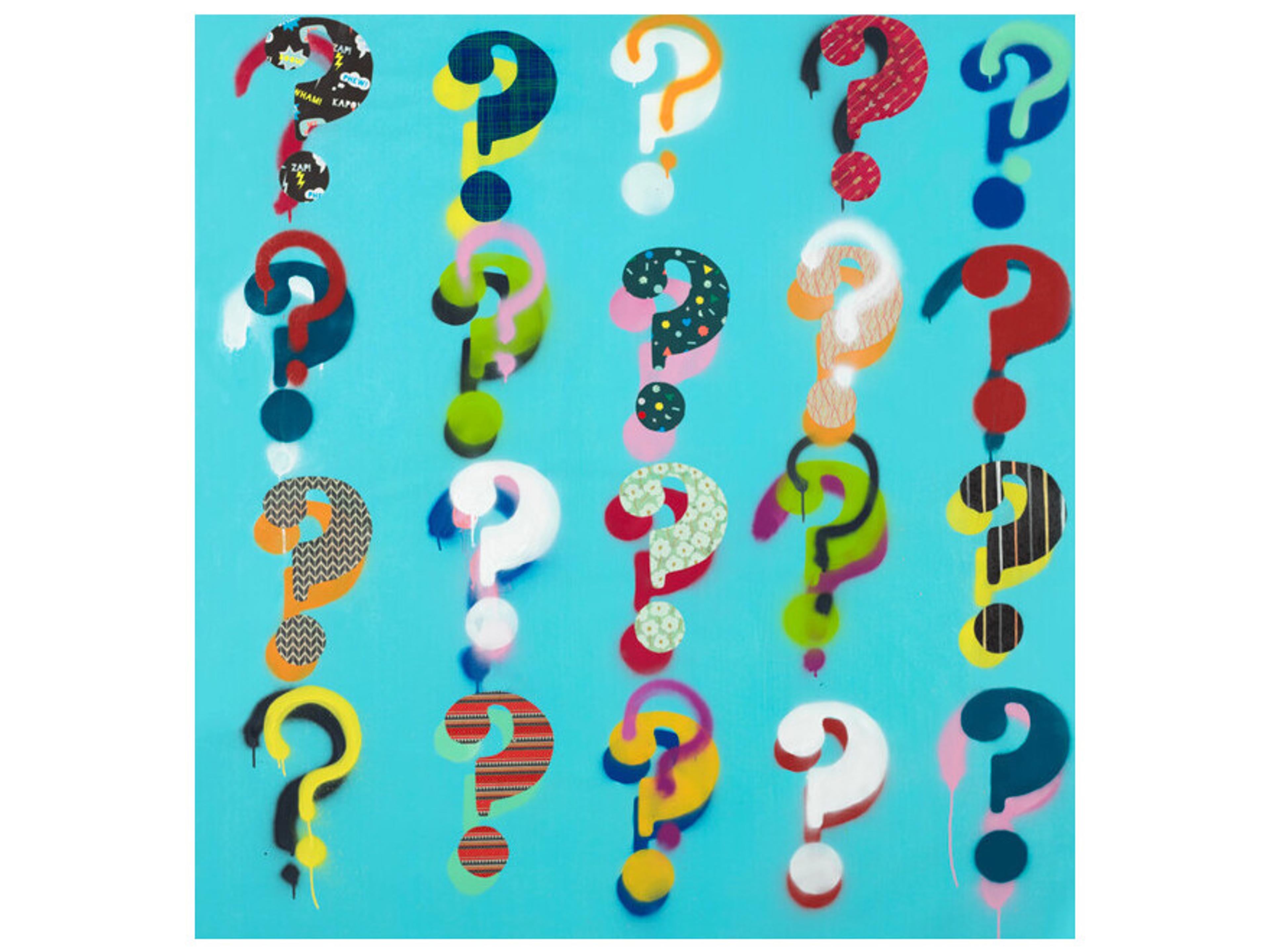 Daleno Pop the Question Wall Art