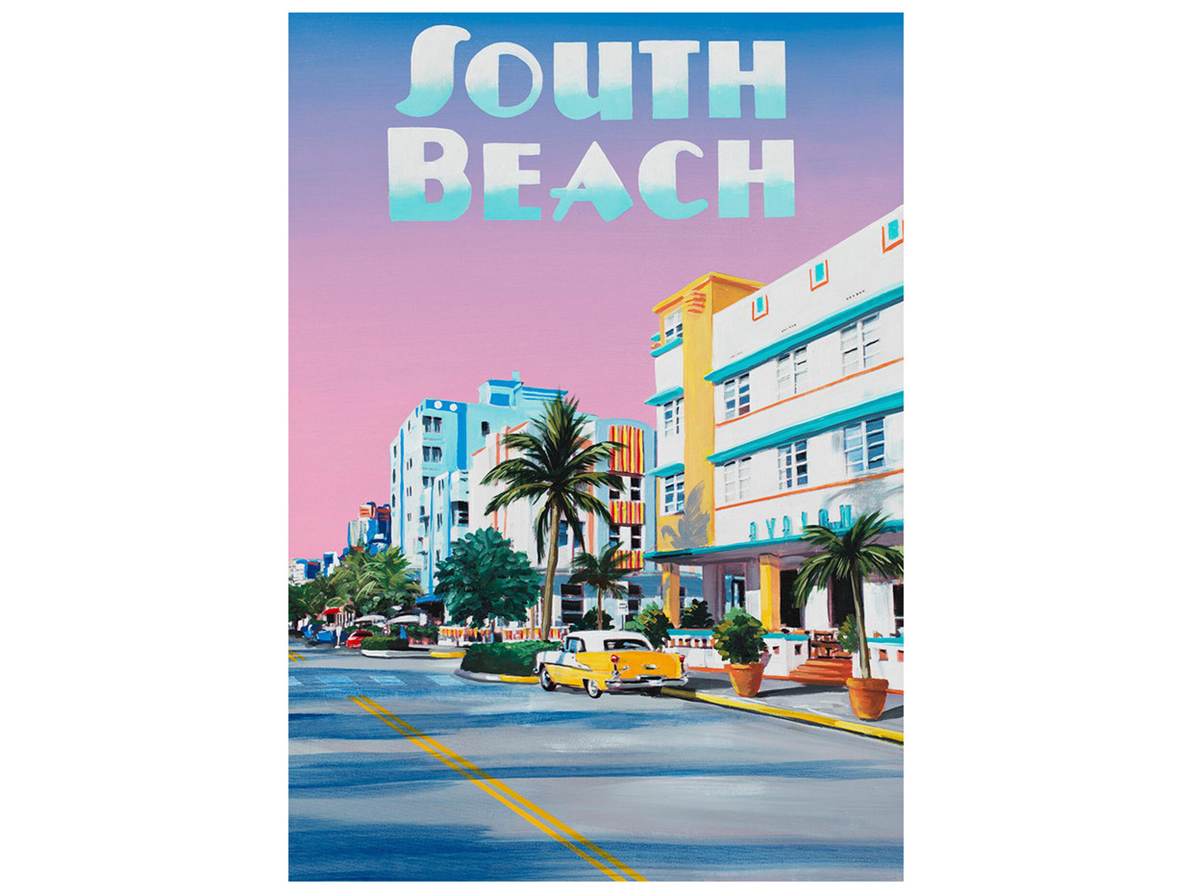 Daleno Night Life City Wall Art