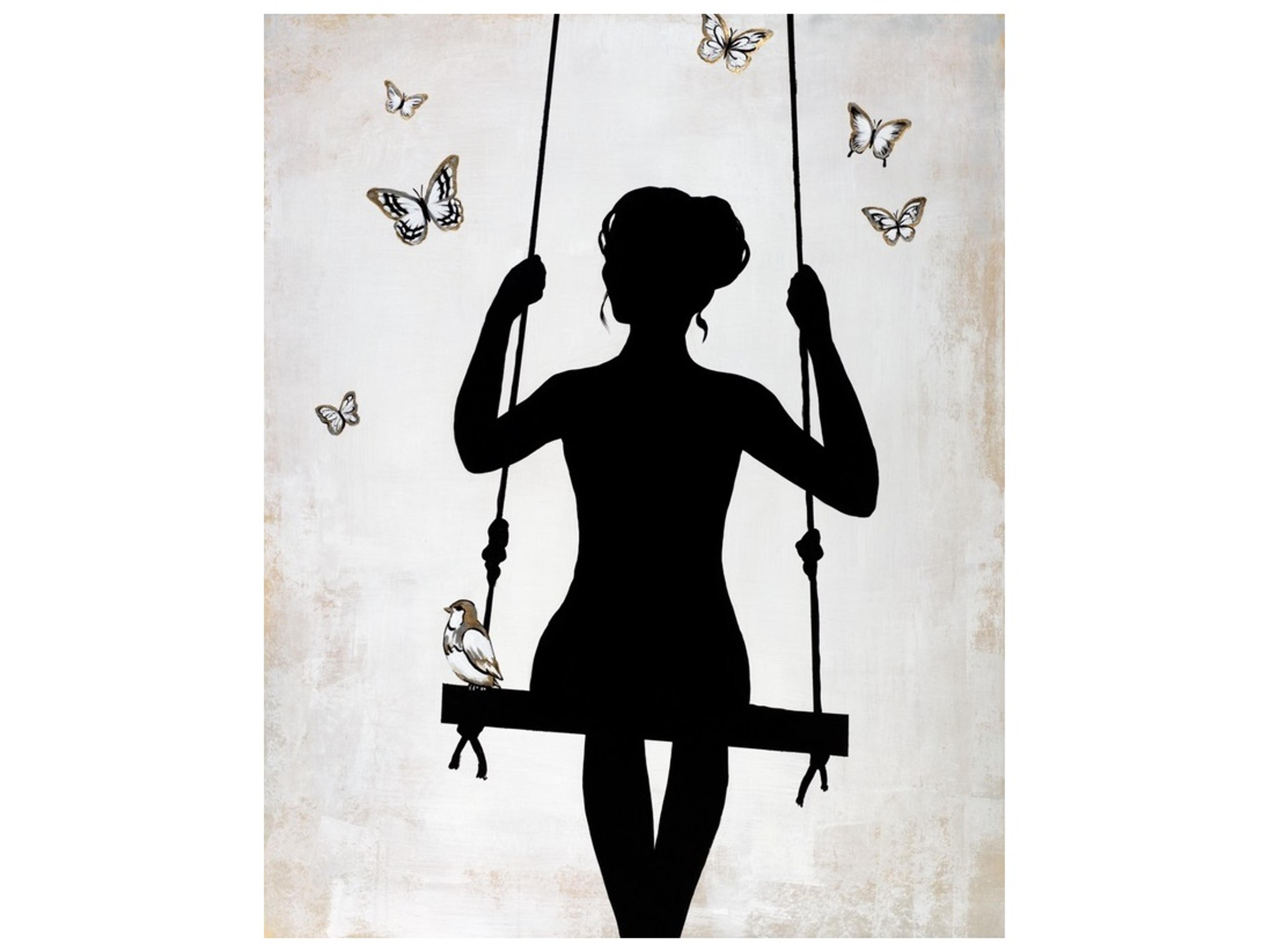 Daleno Fly High as a Butterfly Wall Art