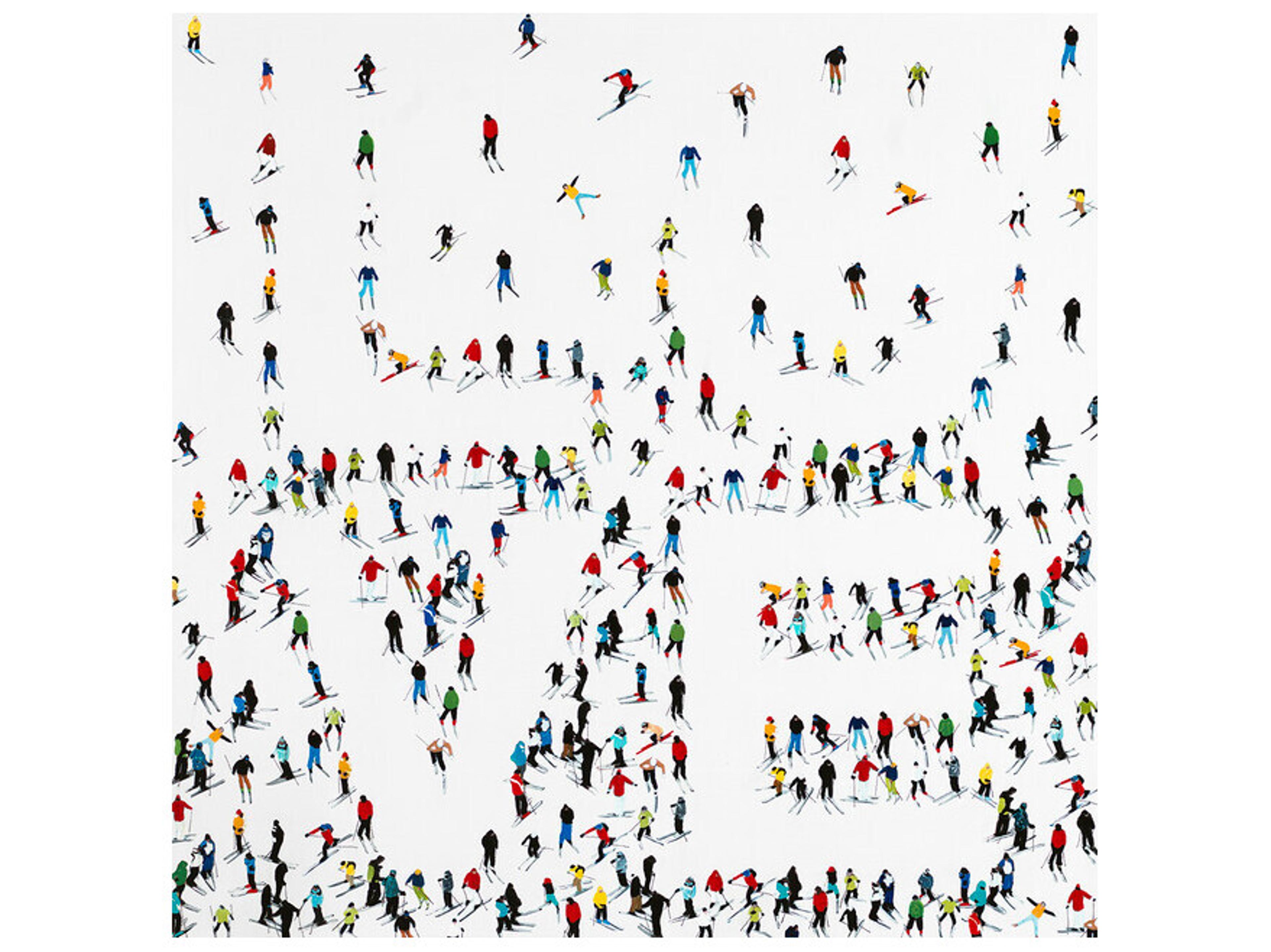 Daleno Love to Ski Wall Art