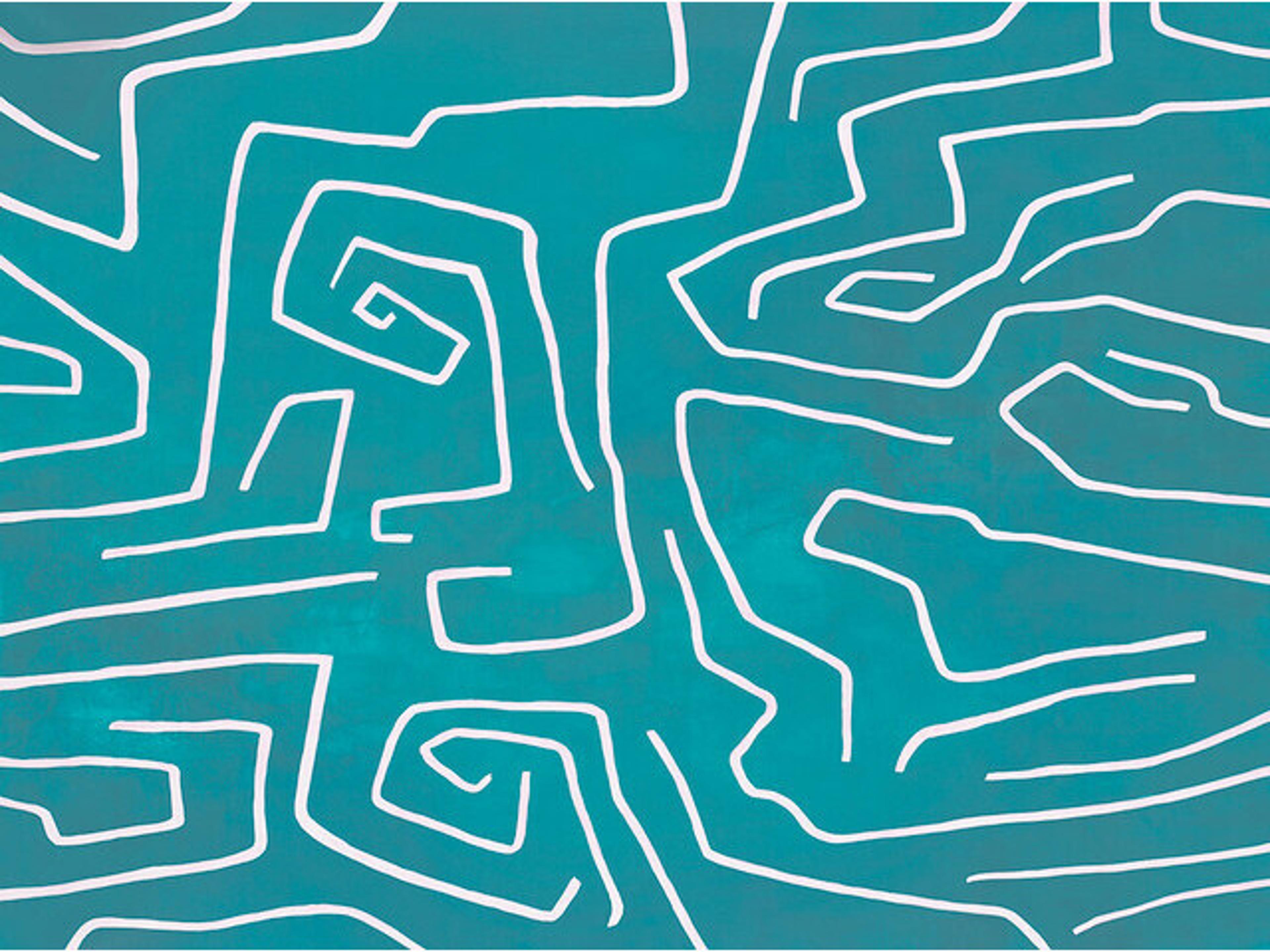 Daleno Summer Maze IV Wall Art