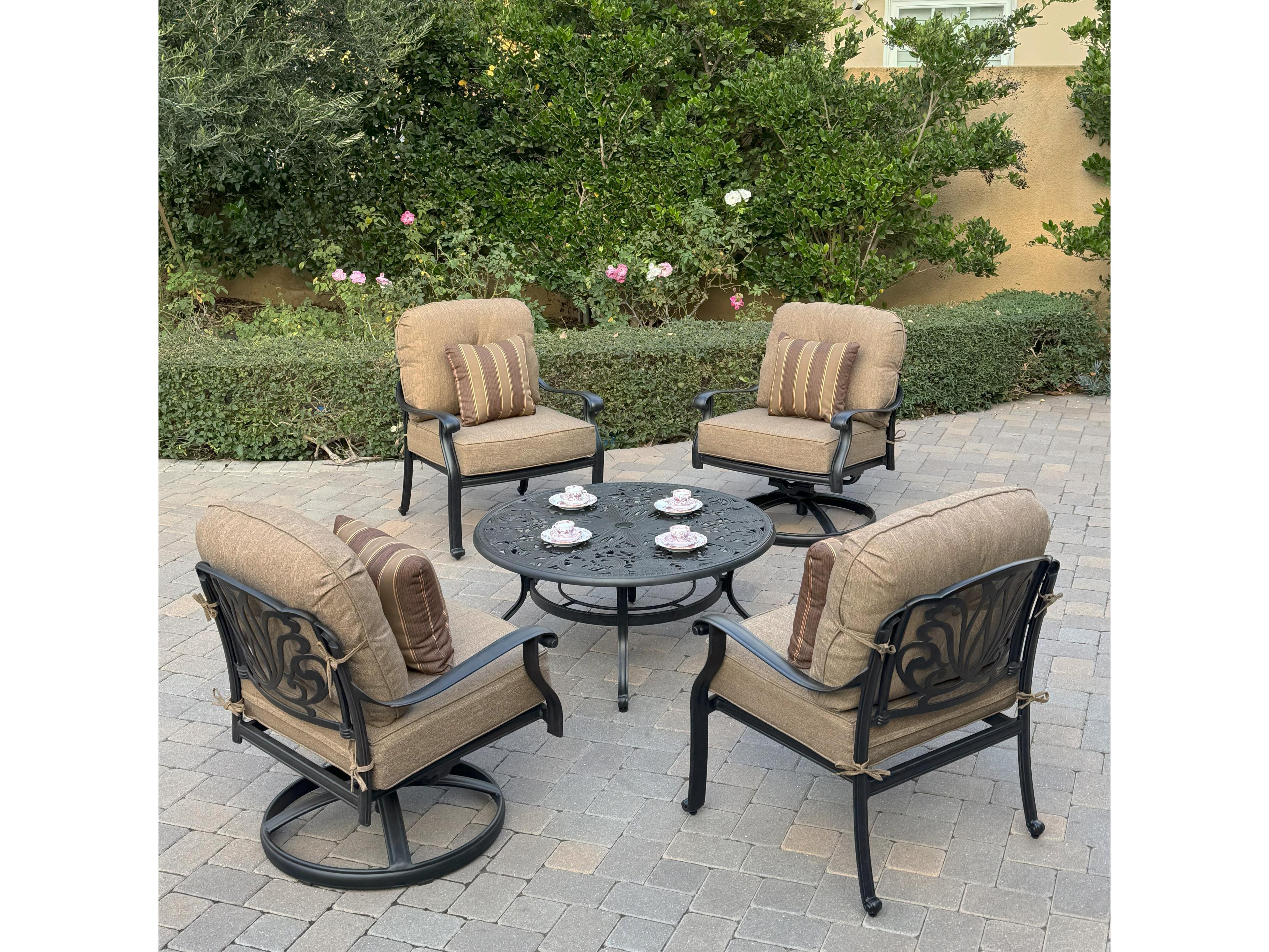Darlee Outdoor Living Elisabeth Cast Aluminum