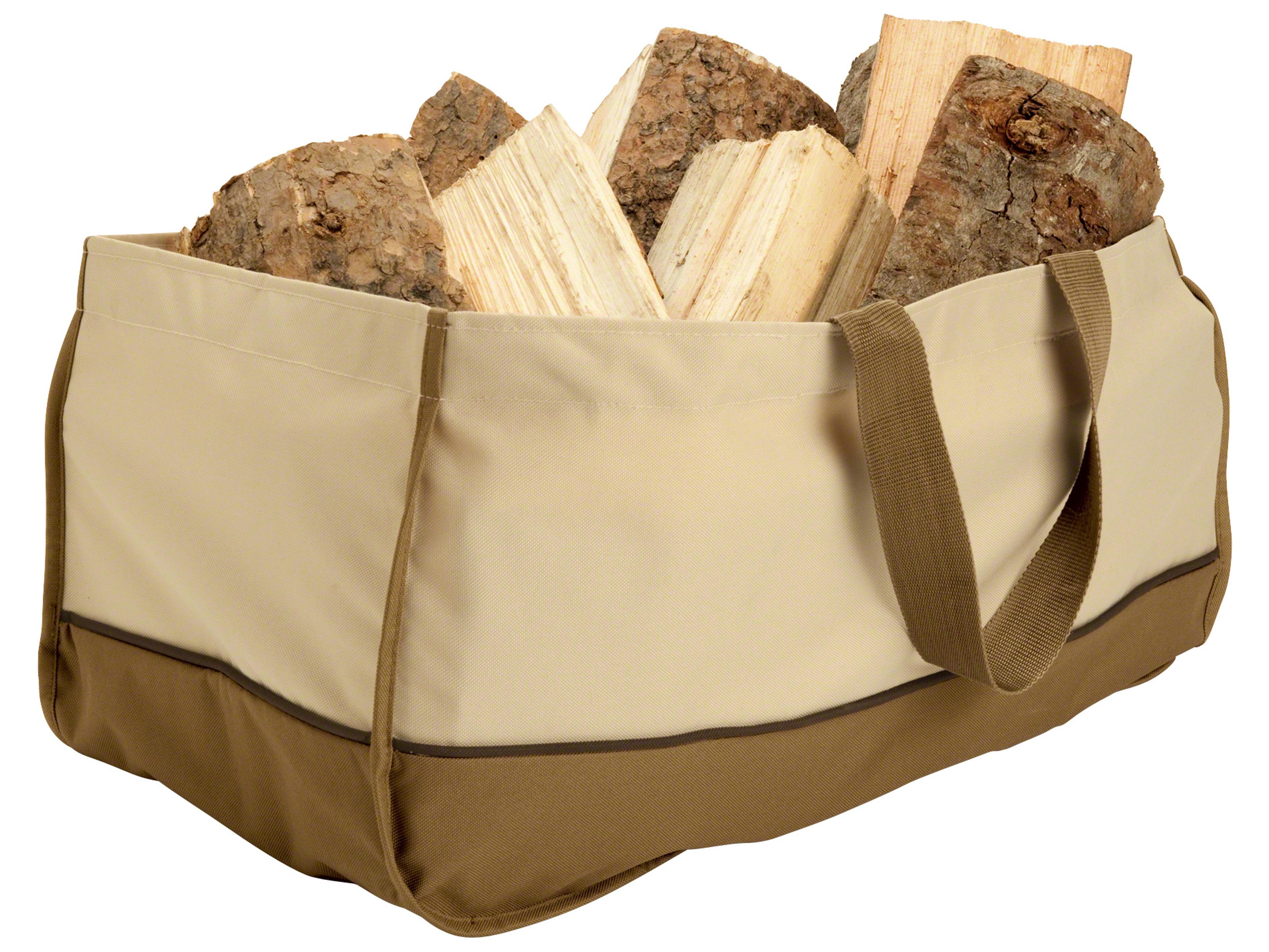 Duck Covers Veranda Pebble 24 Inch Jumbo Log Tote