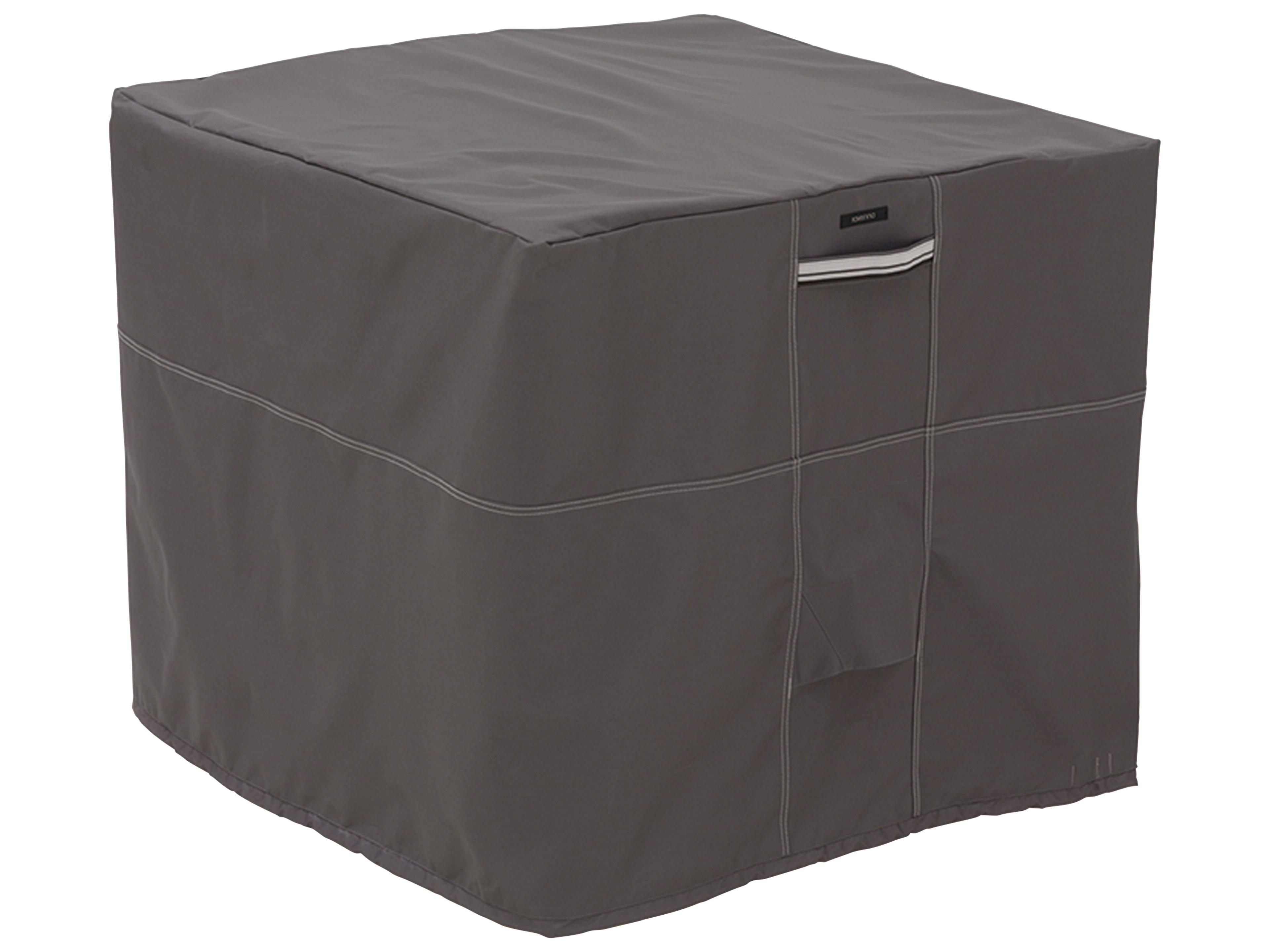 Duck Covers Ravenna Dark Taupe 34 Inch Square Air Conditioners Cover