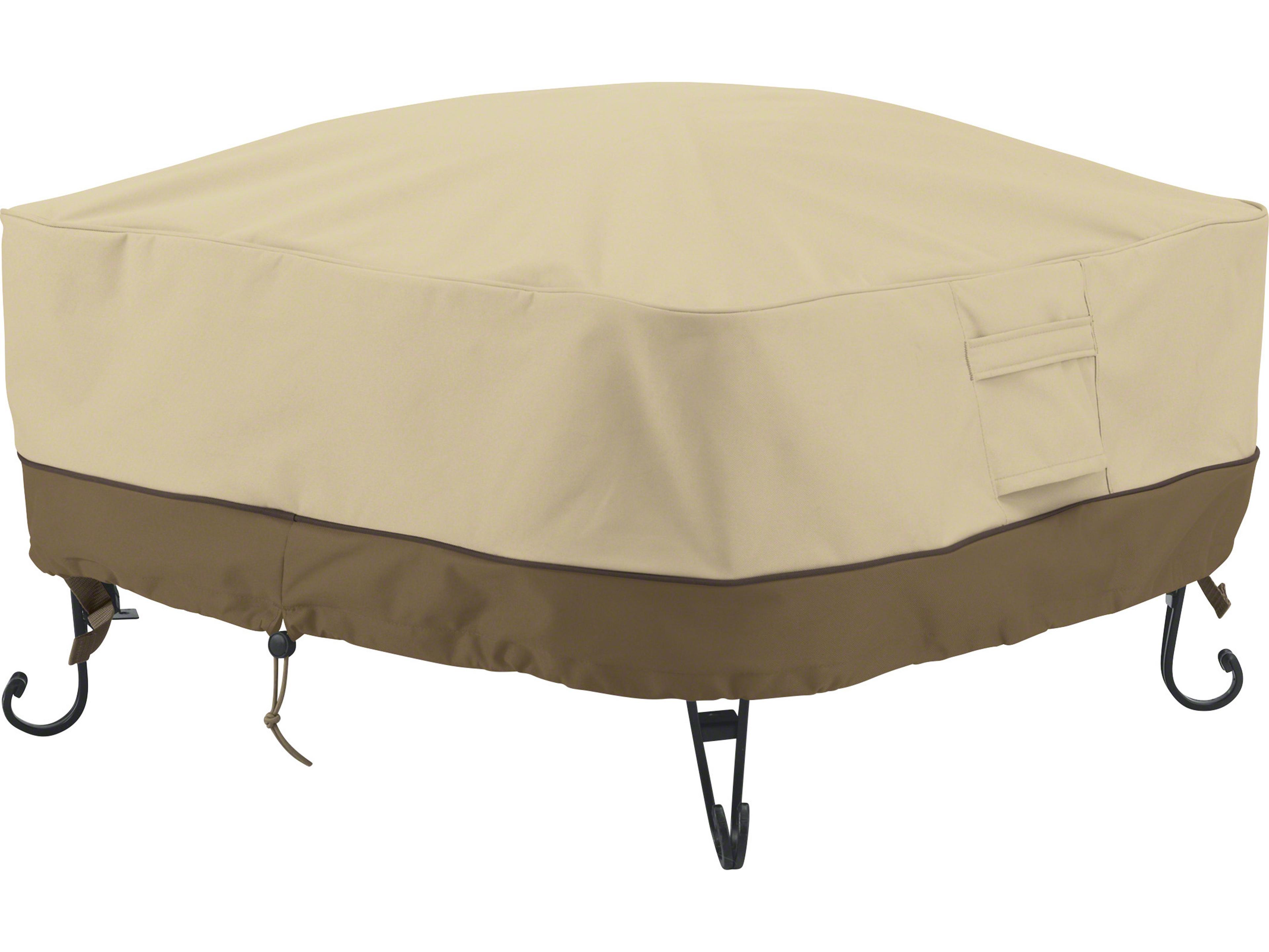 Duck Covers Veranda Pebble 30 Inch Full Coverage Fire Pit Cover