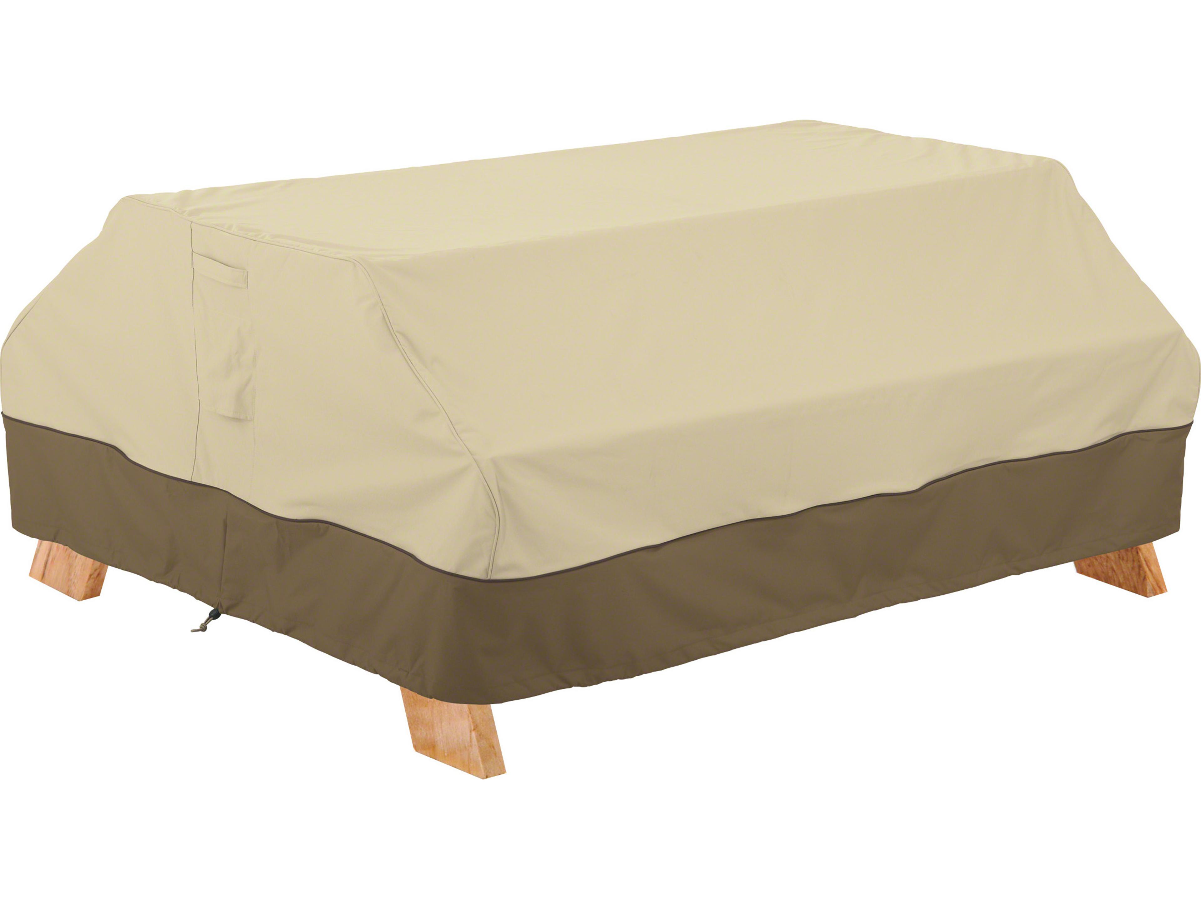 Duck Covers Veranda Pebble 74 Inch Medium Picnic Table Cover