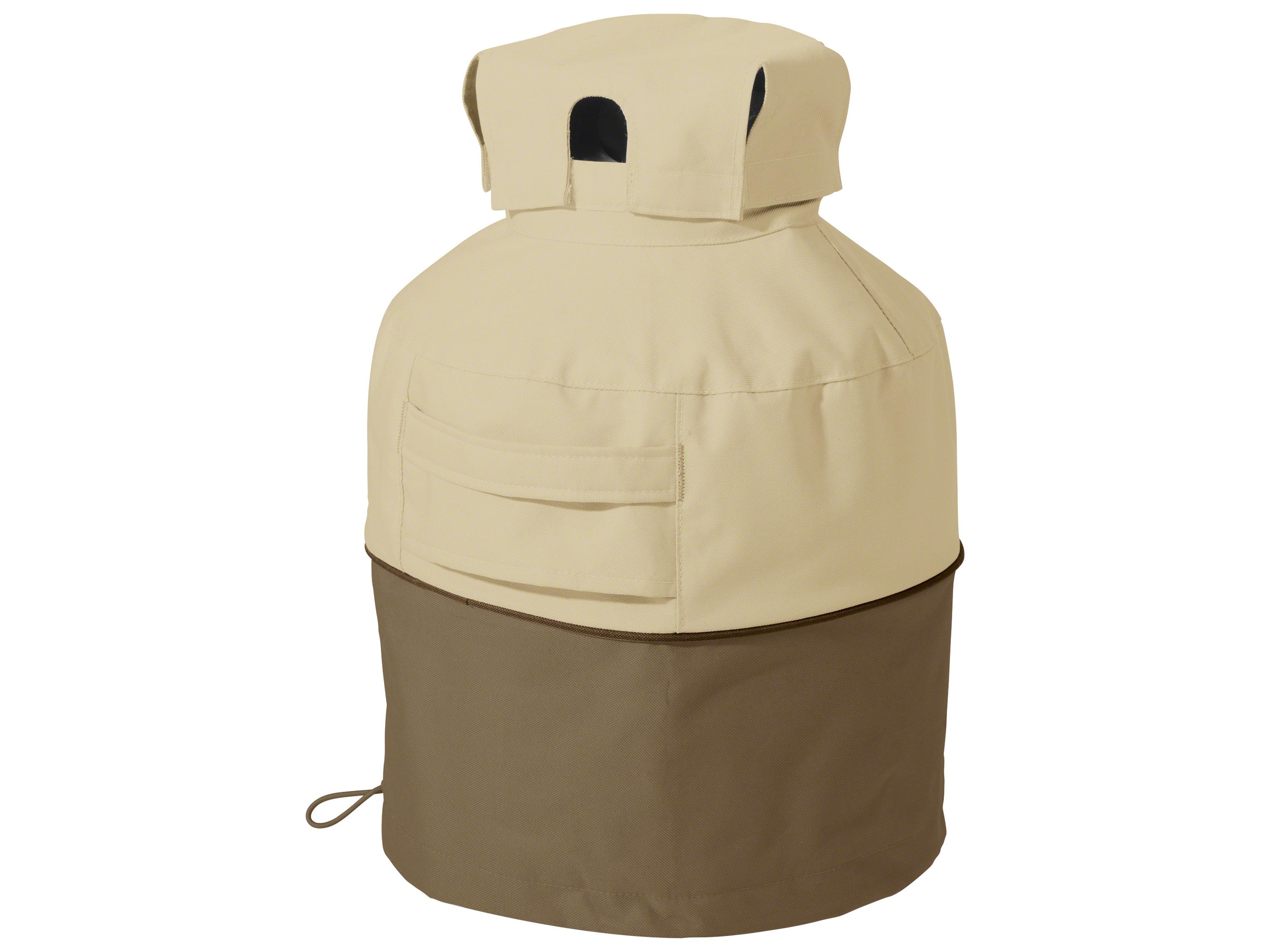 Duck Covers Veranda Pebble 7 Inch Propane Tank Cover