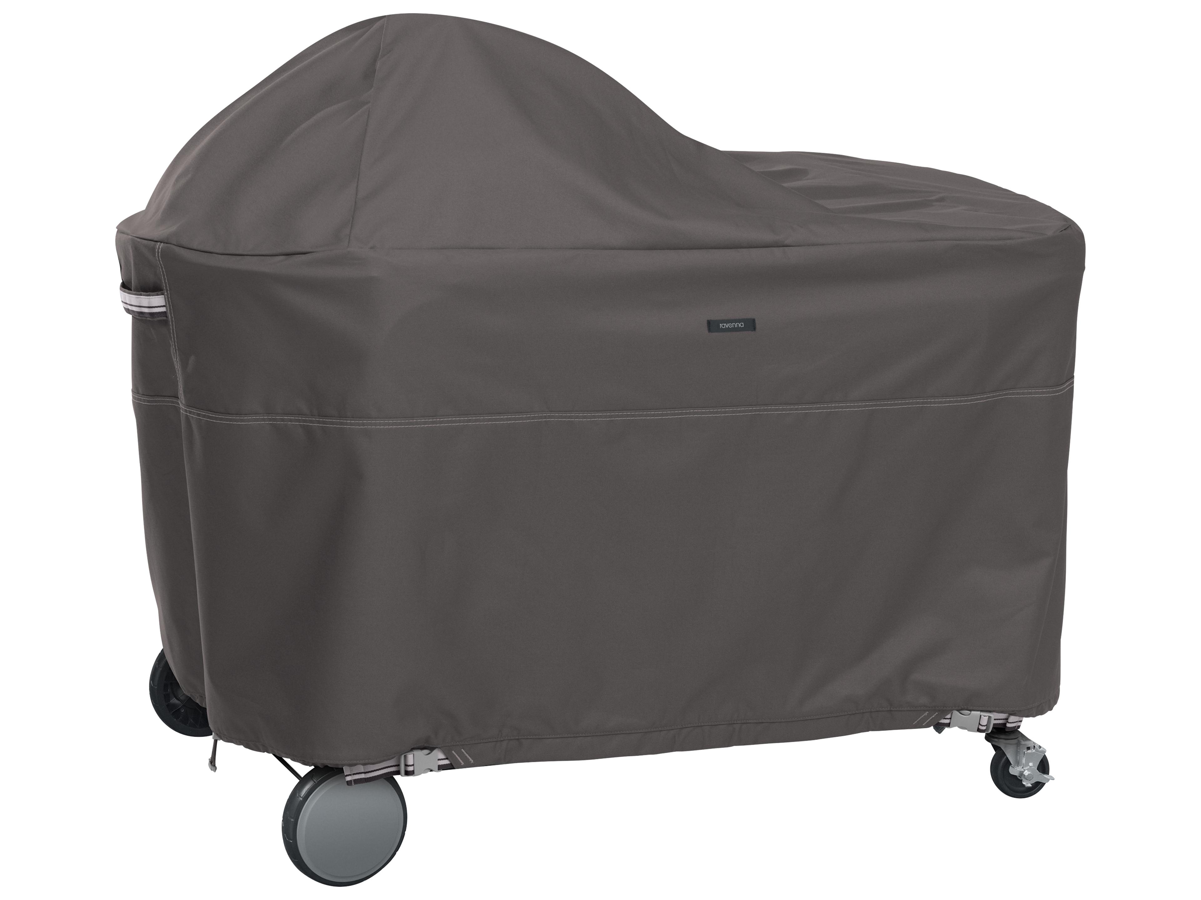 Duck Covers Ravenna Dark Taupe 62 Inch Weber Summit Grill Center Cover