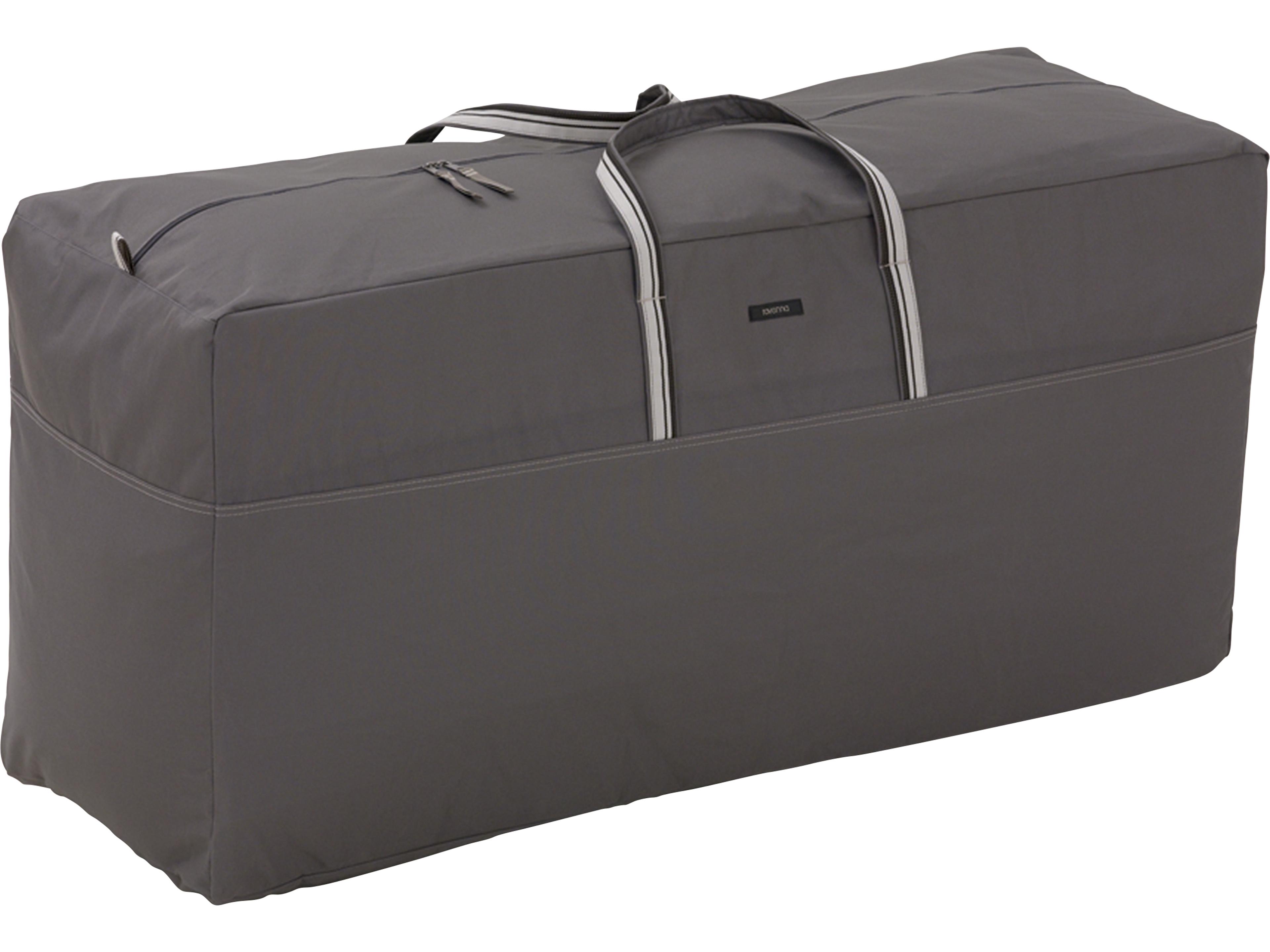 Duck Covers Ravenna Dark Taupe 62 Inch Cushion & Cover Storage Bag