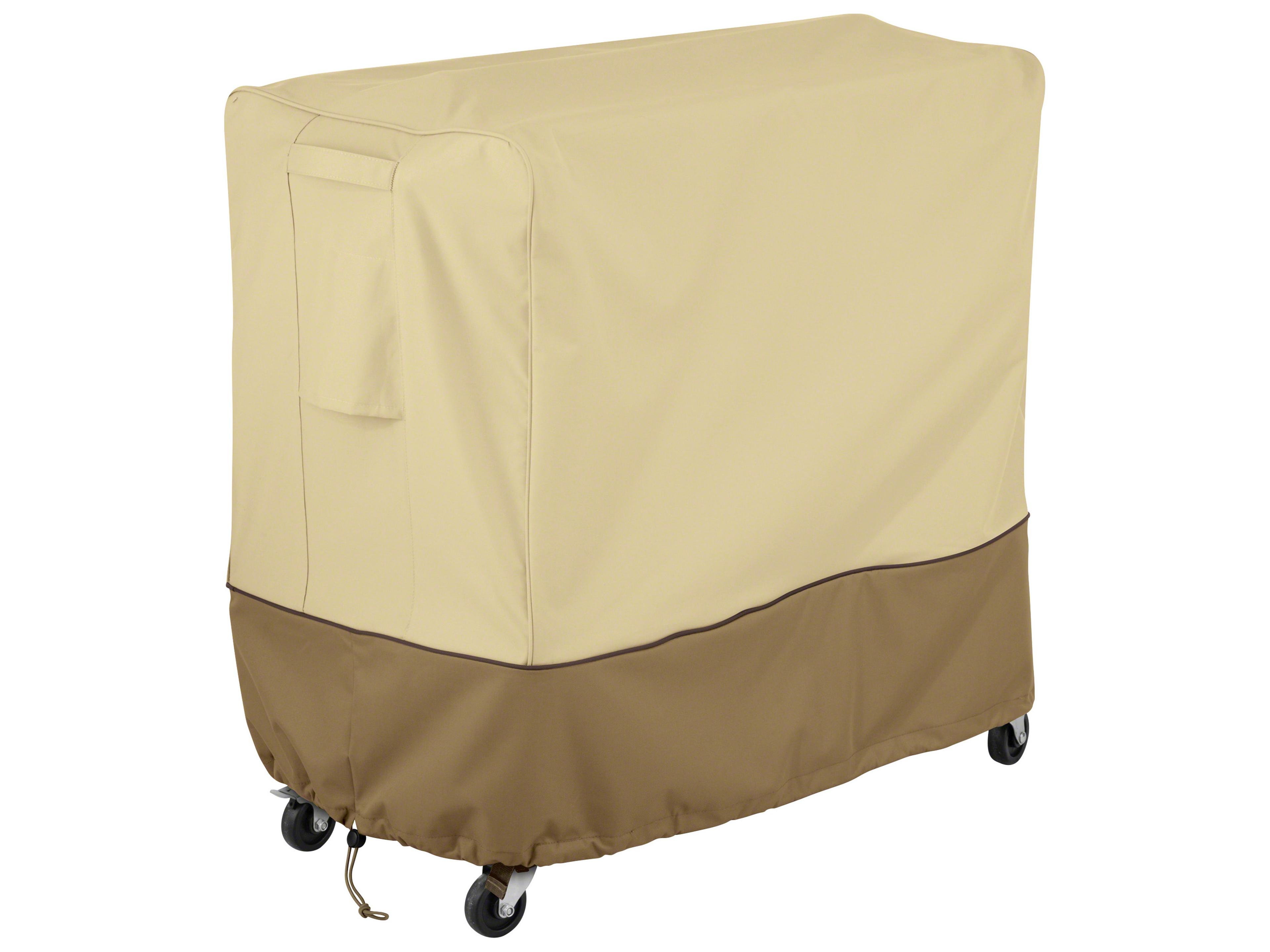 Duck Covers Veranda Pebble 33 Inch Patio 80 Qt. Rolling Deck Cooler Cover