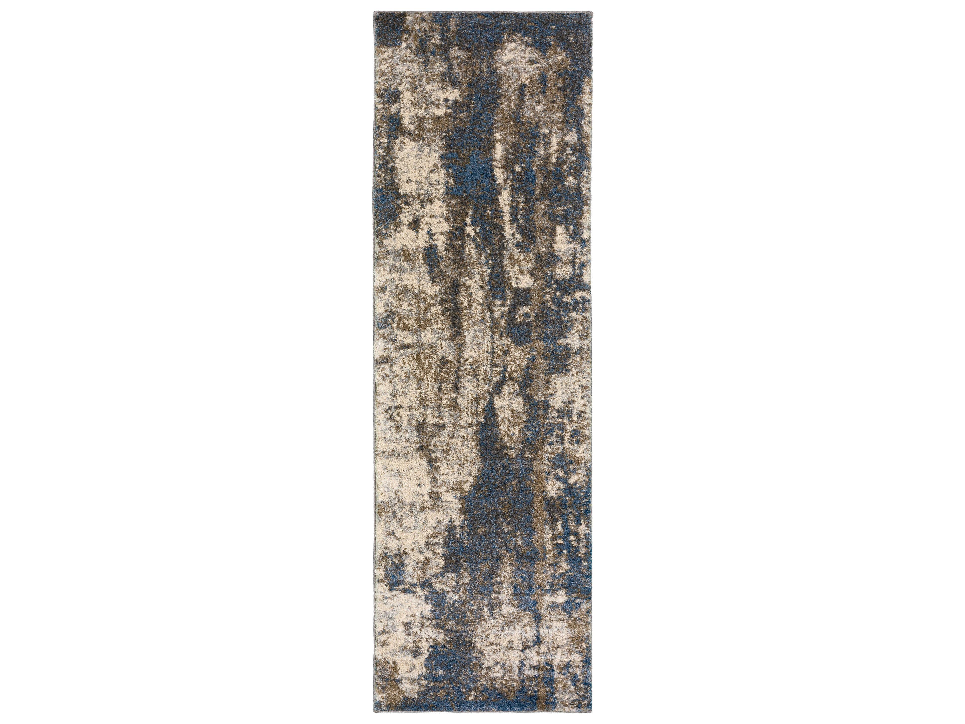 Dalyn Barkley Shag Abstract Runner Area Rug