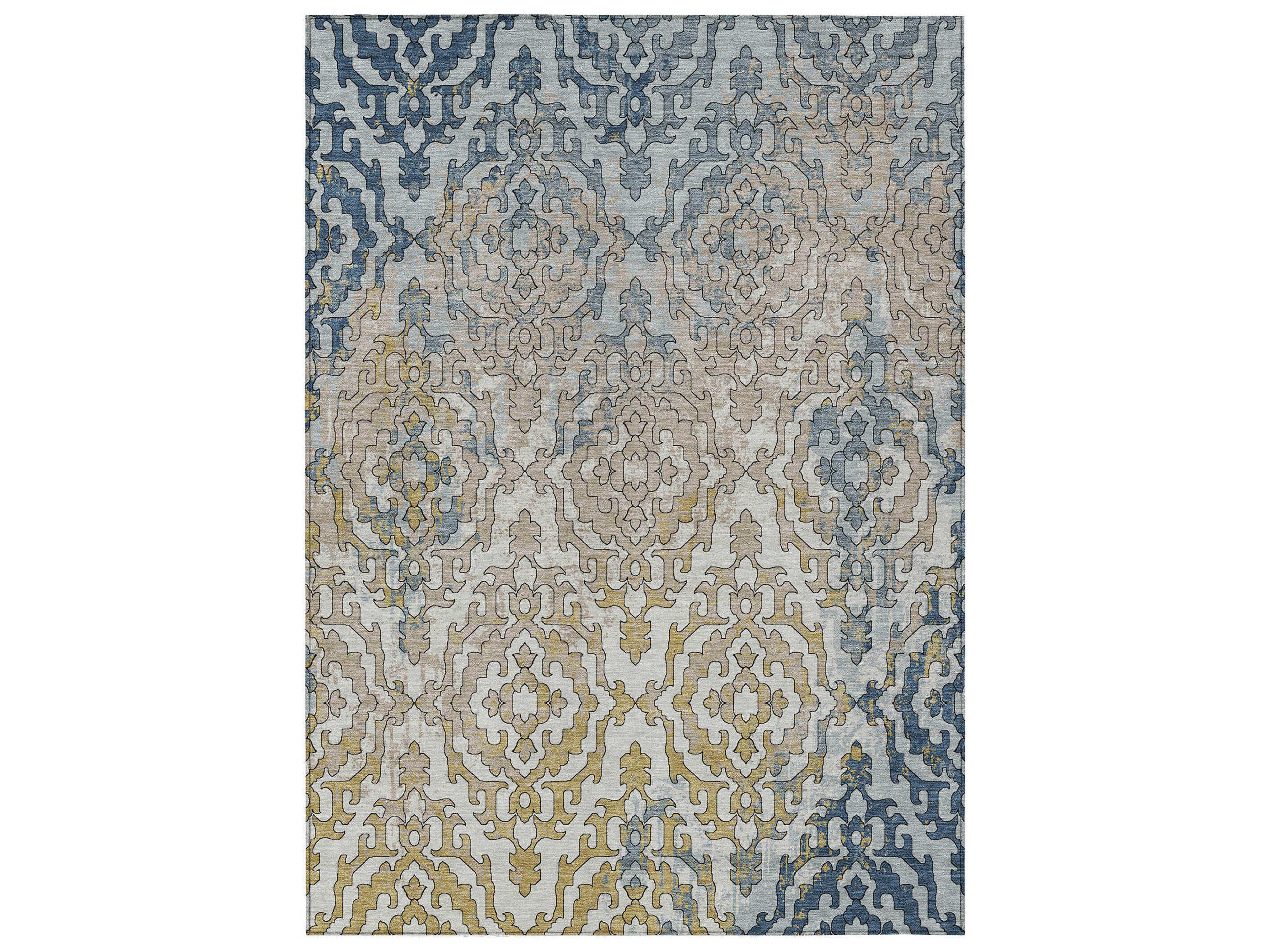 Dalyn Chantille Damask Runner Area Rug