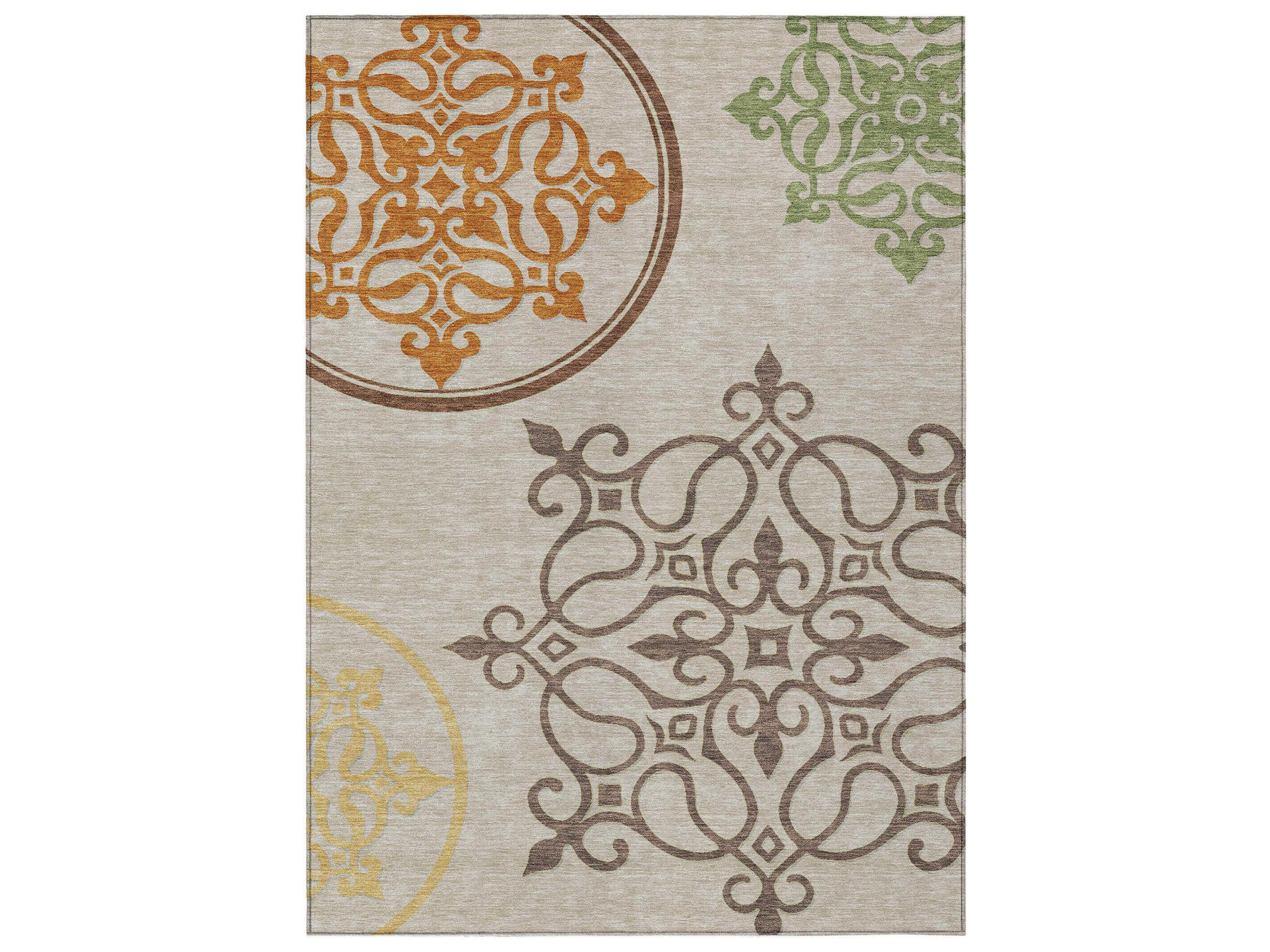 Dalyn Chantille Damask Runner Area Rug