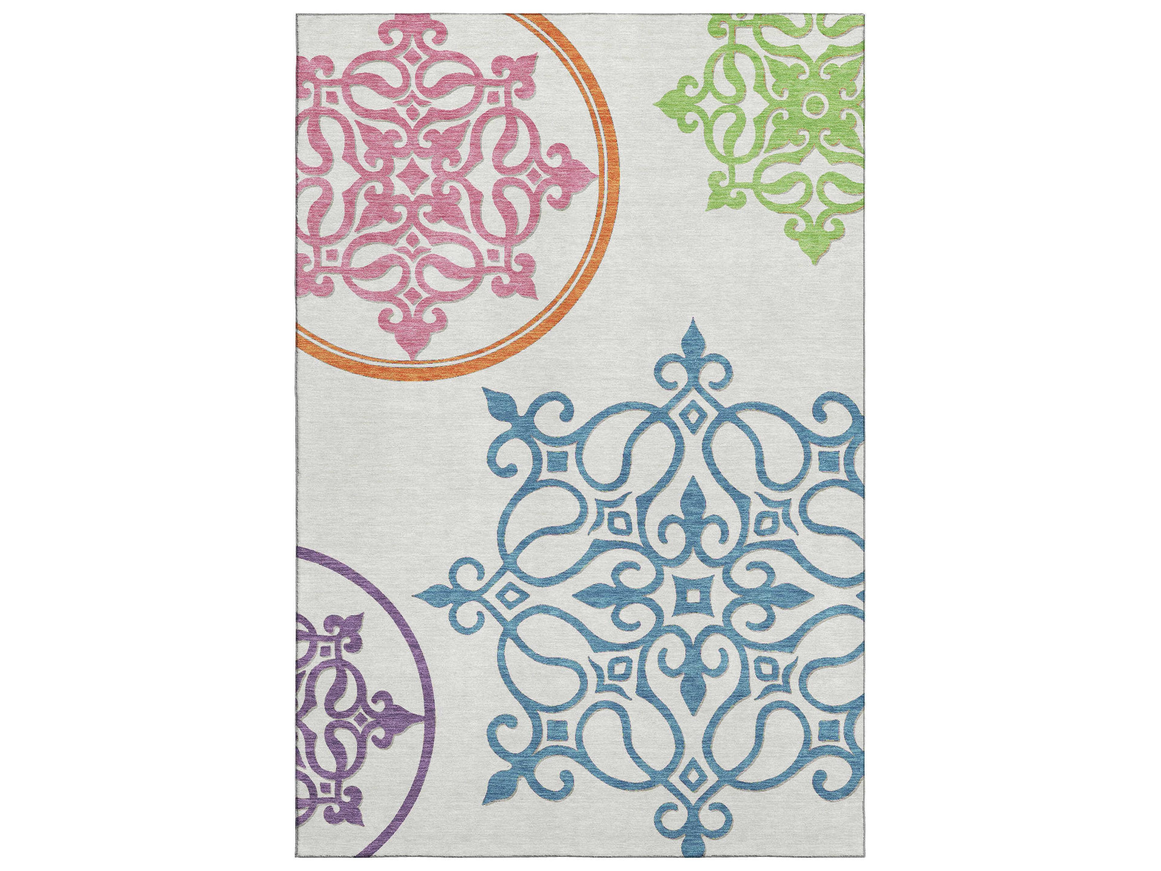 Dalyn Mayfield Damask Area Rug