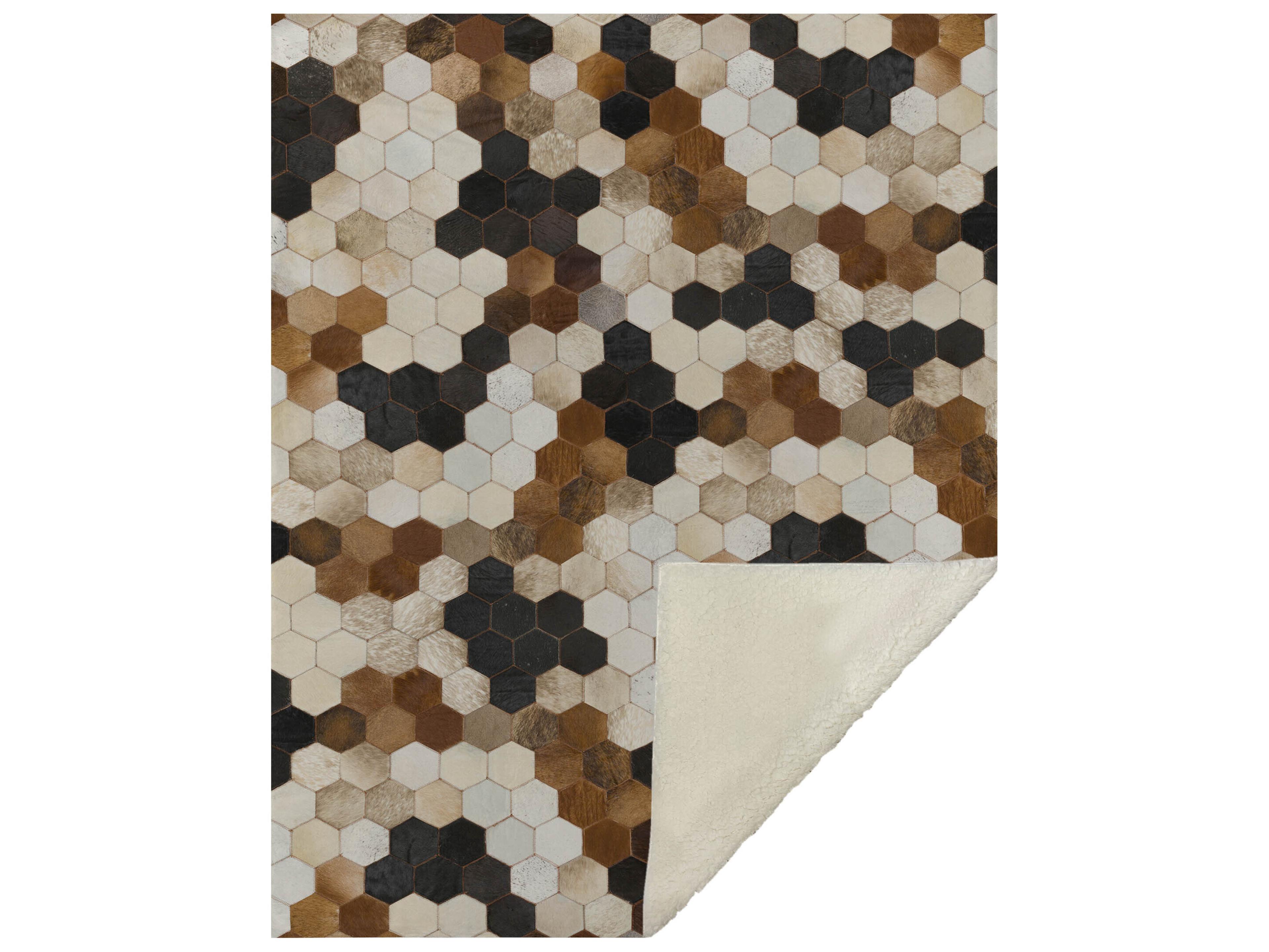 Dalyn Sherpa Paprika Polyester Throw