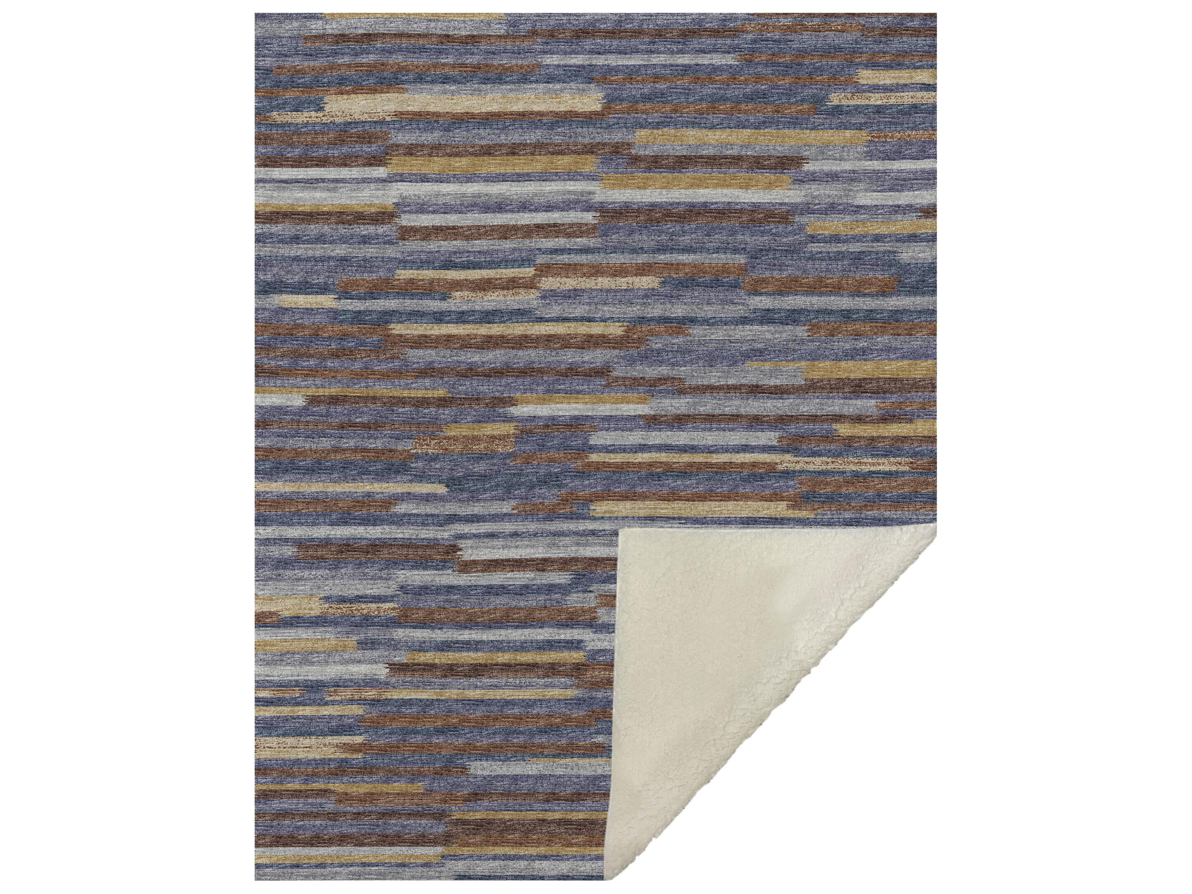 Dalyn Sherpa Multi Polyester Throw