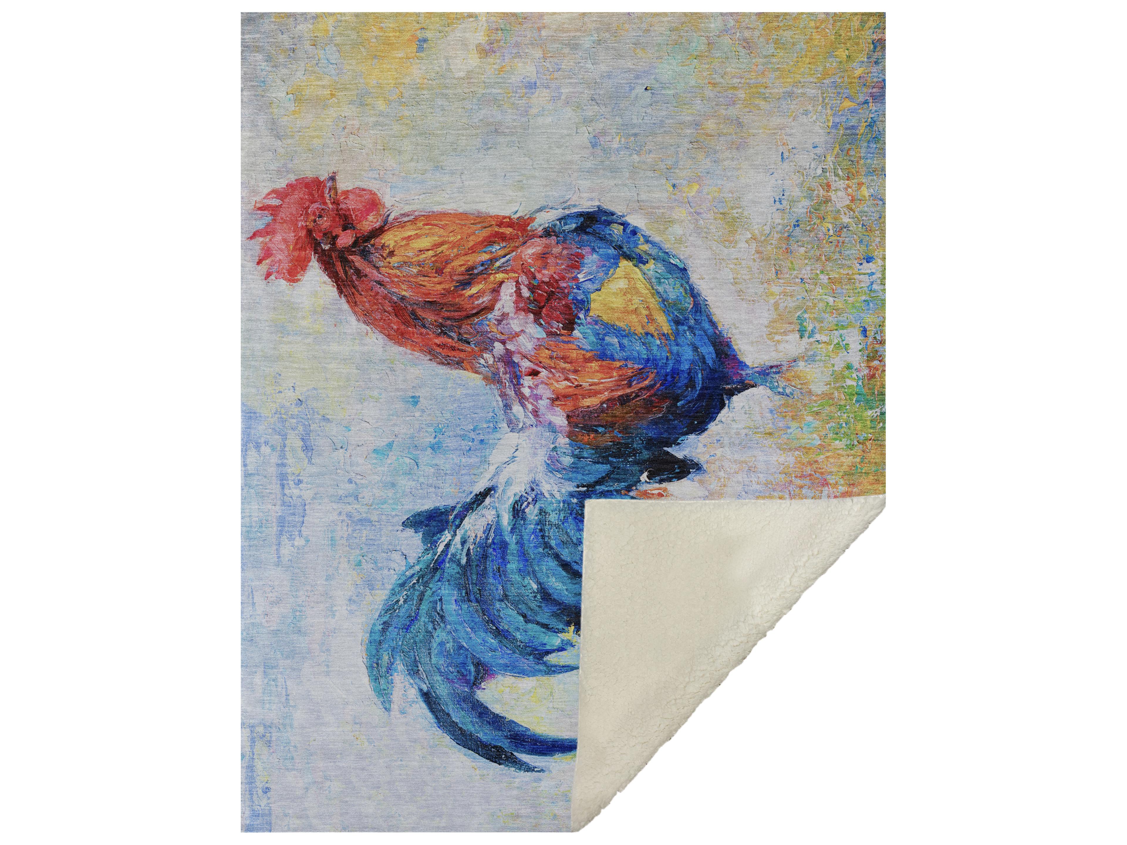 Dalyn Sherpa Multi Polyester Throw