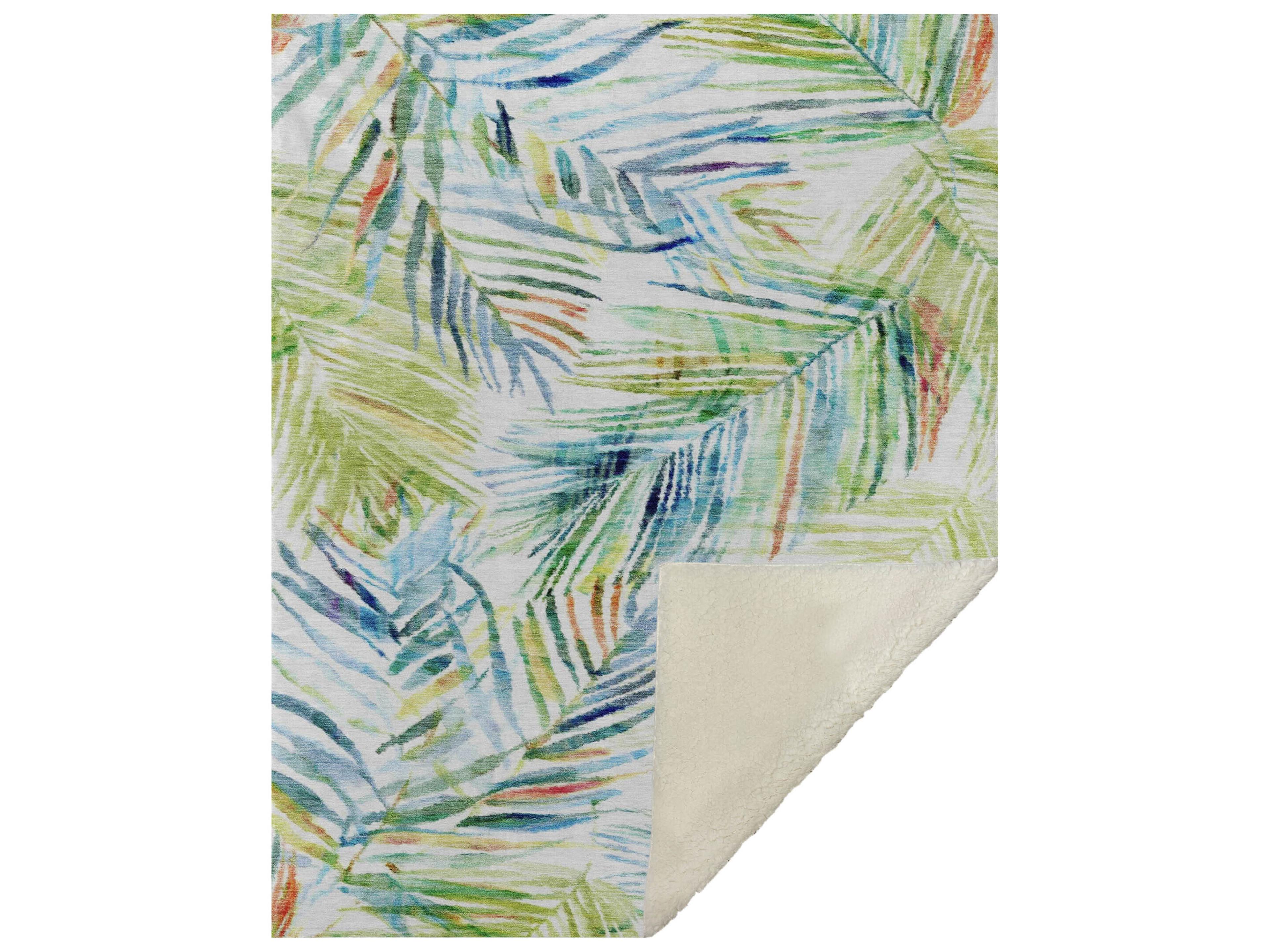 Dalyn Sherpa Multi Polyester Throw