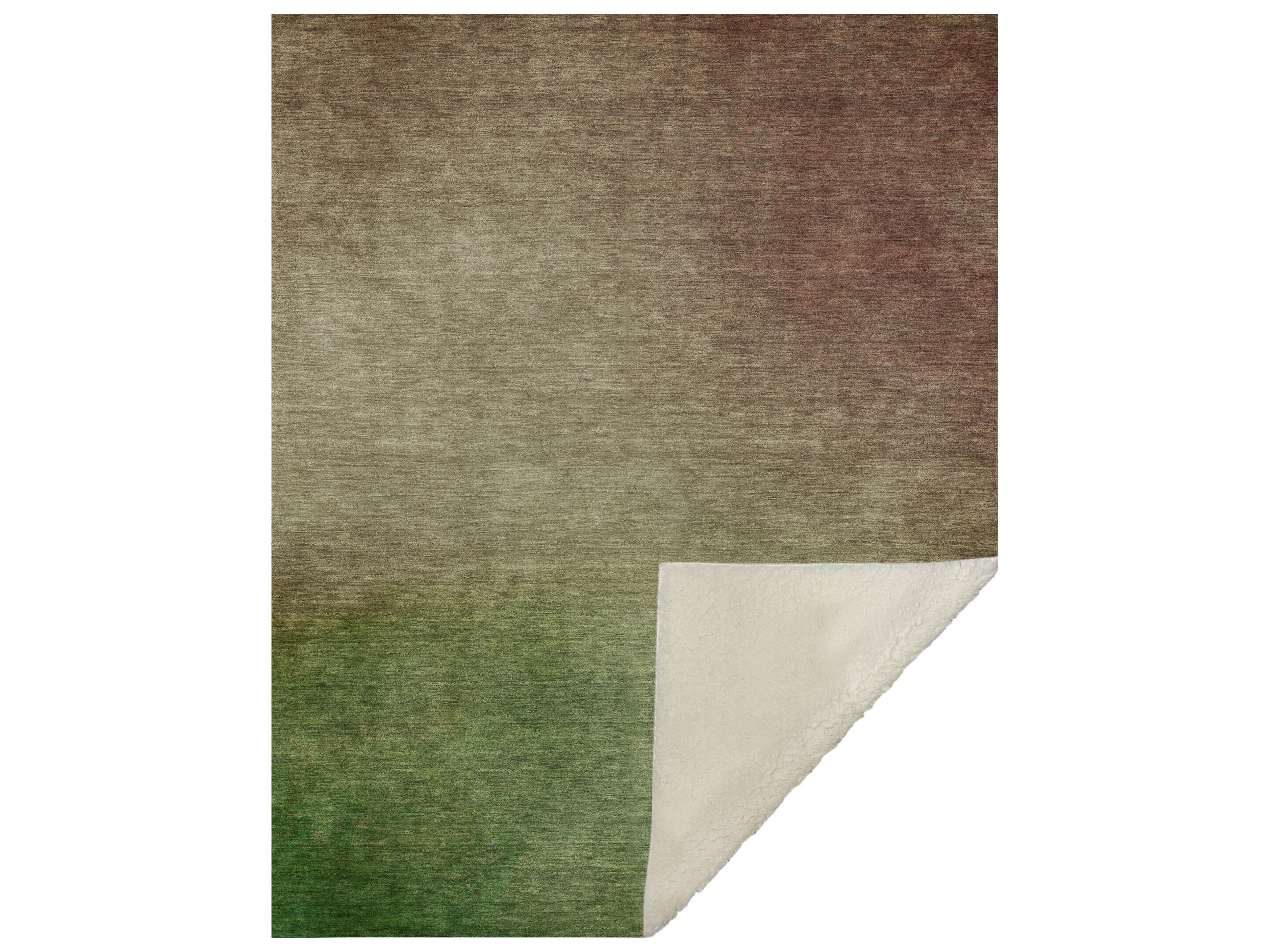 Dalyn Sherpa Pink Polyester Throw