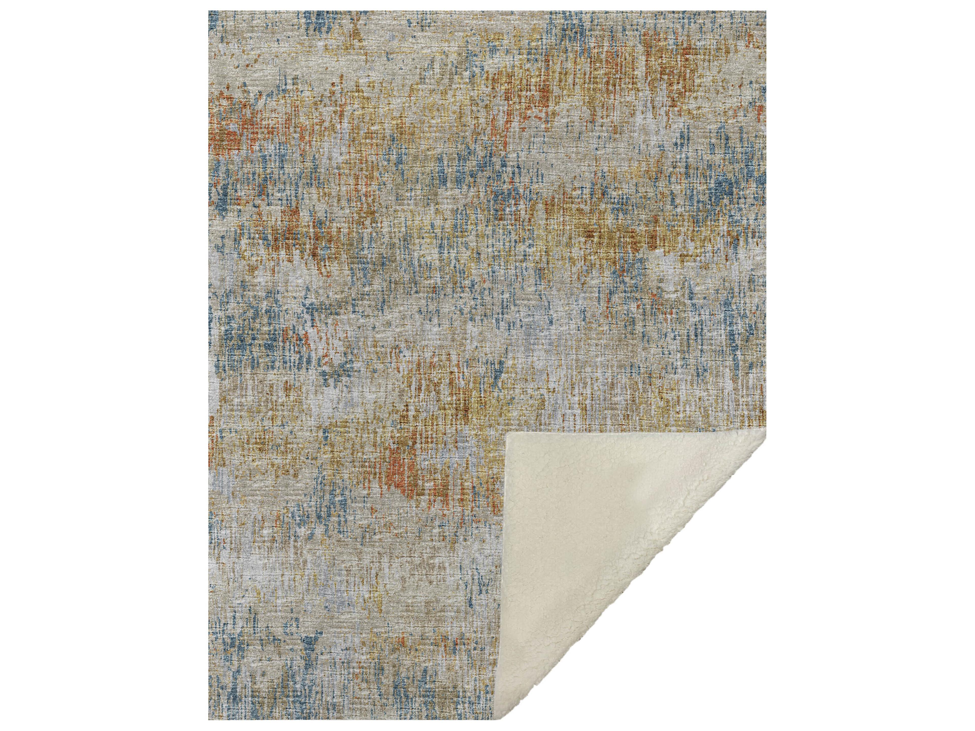 Dalyn Sherpa Multi Polyester Throw