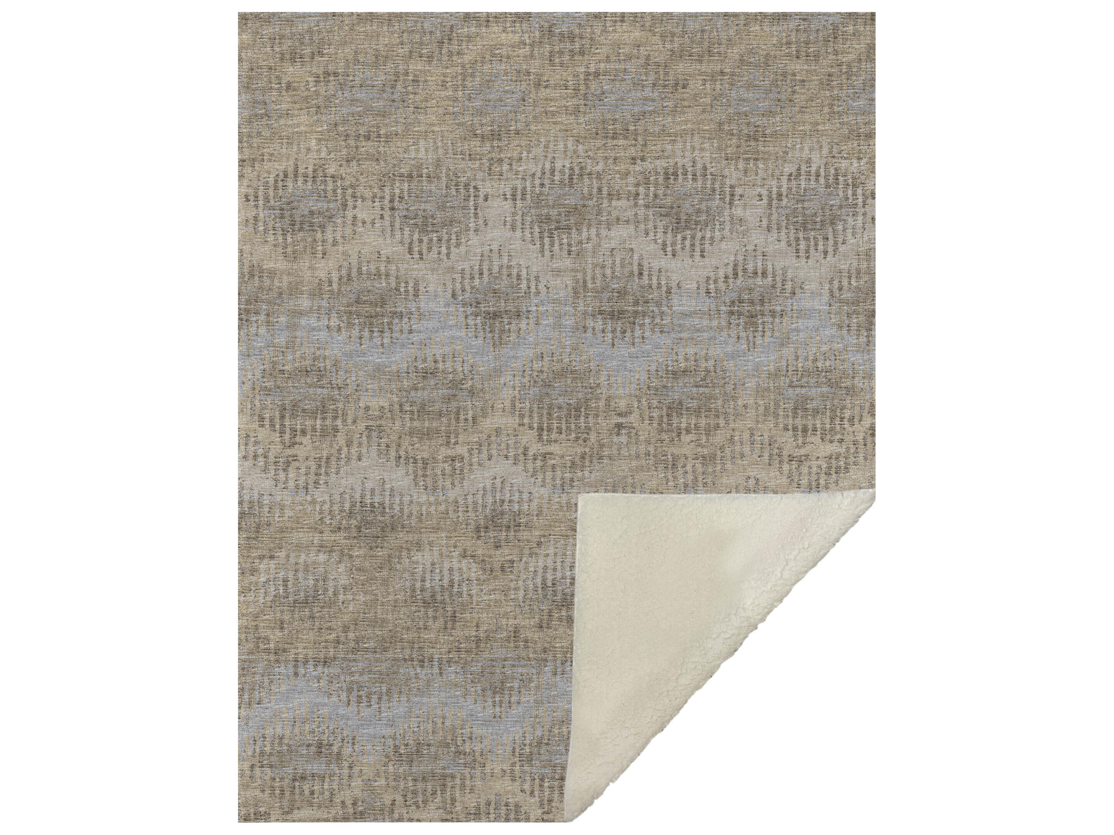 Dalyn Sherpa Multi Polyester Throw