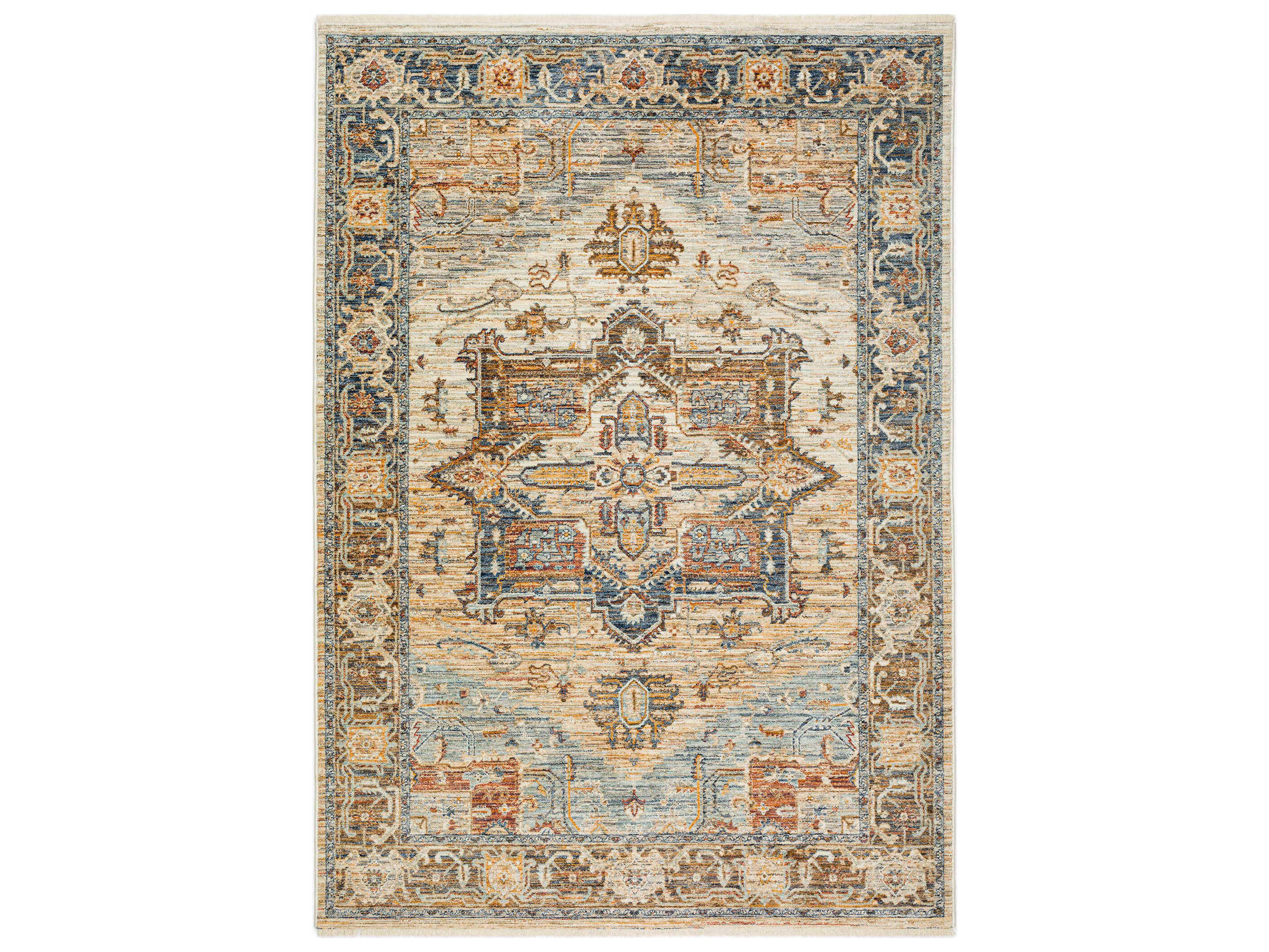 Dalyn Bergama Bordered Area Rug