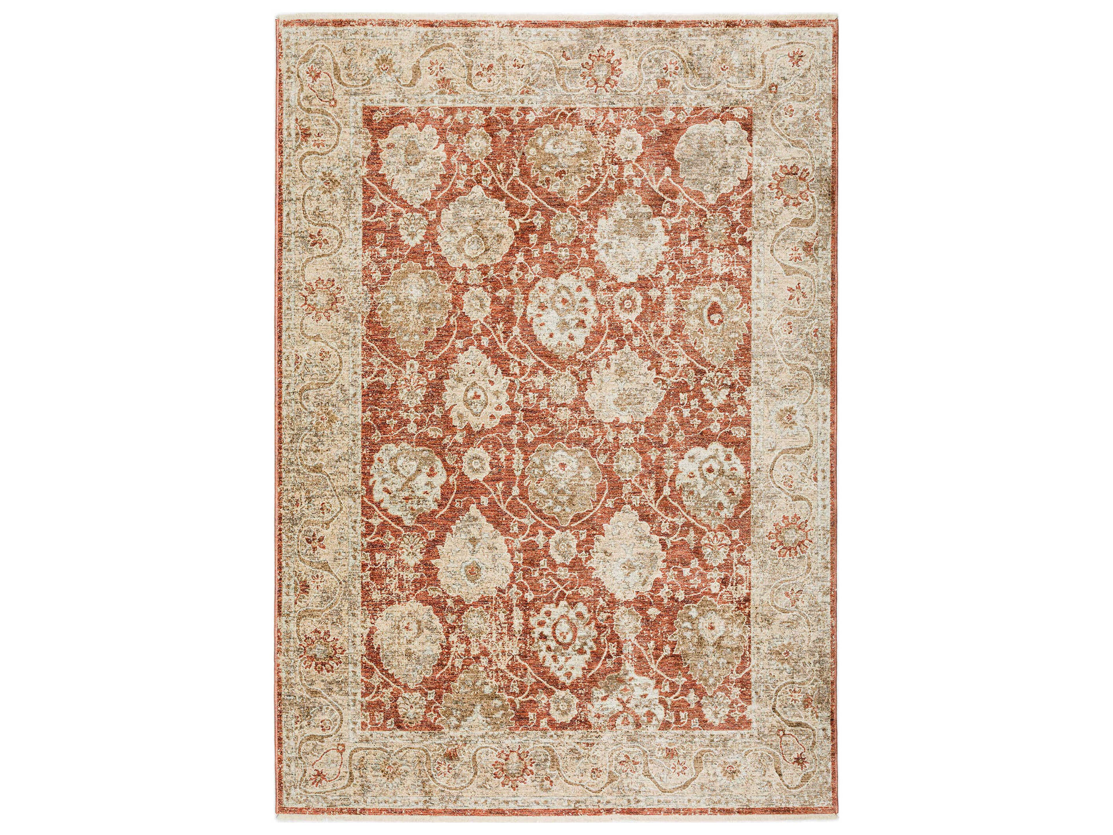 Dalyn Bergama Bordered Area Rug