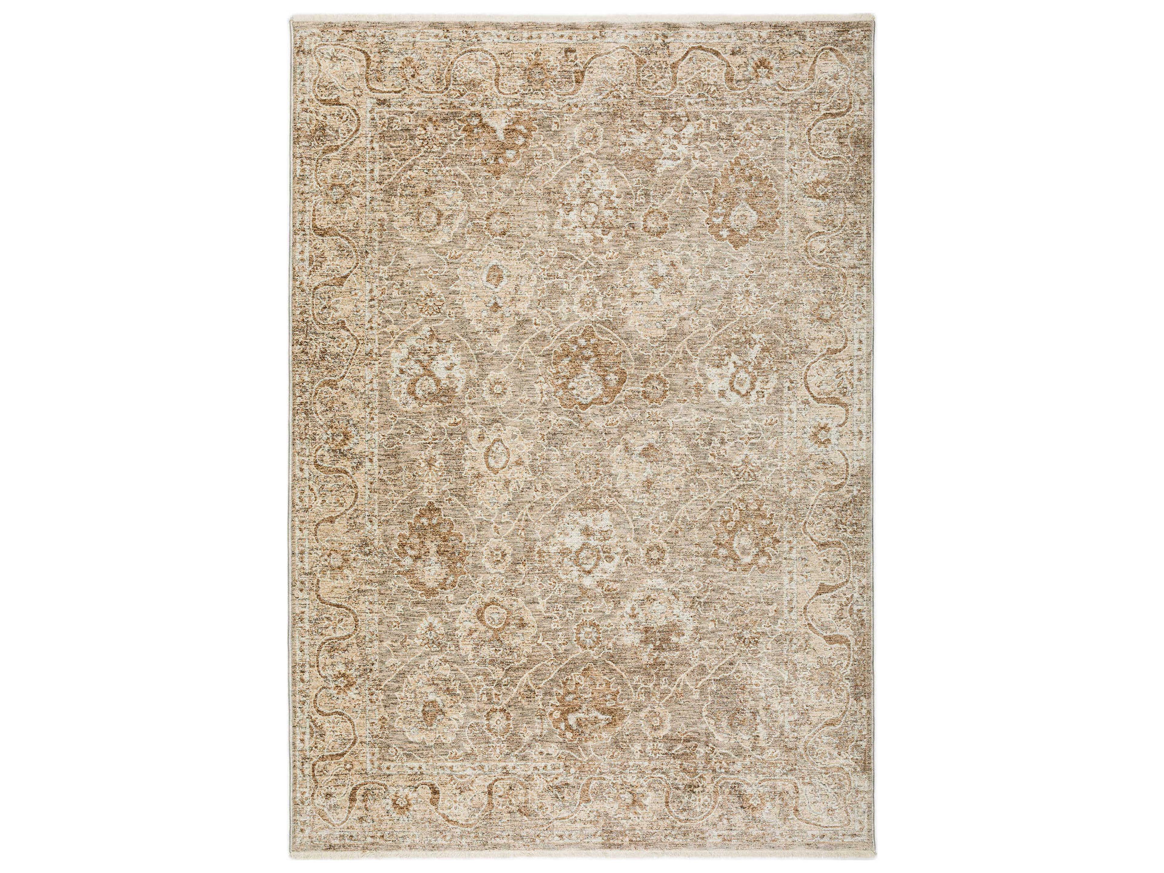 Dalyn Bergama Bordered Area Rug
