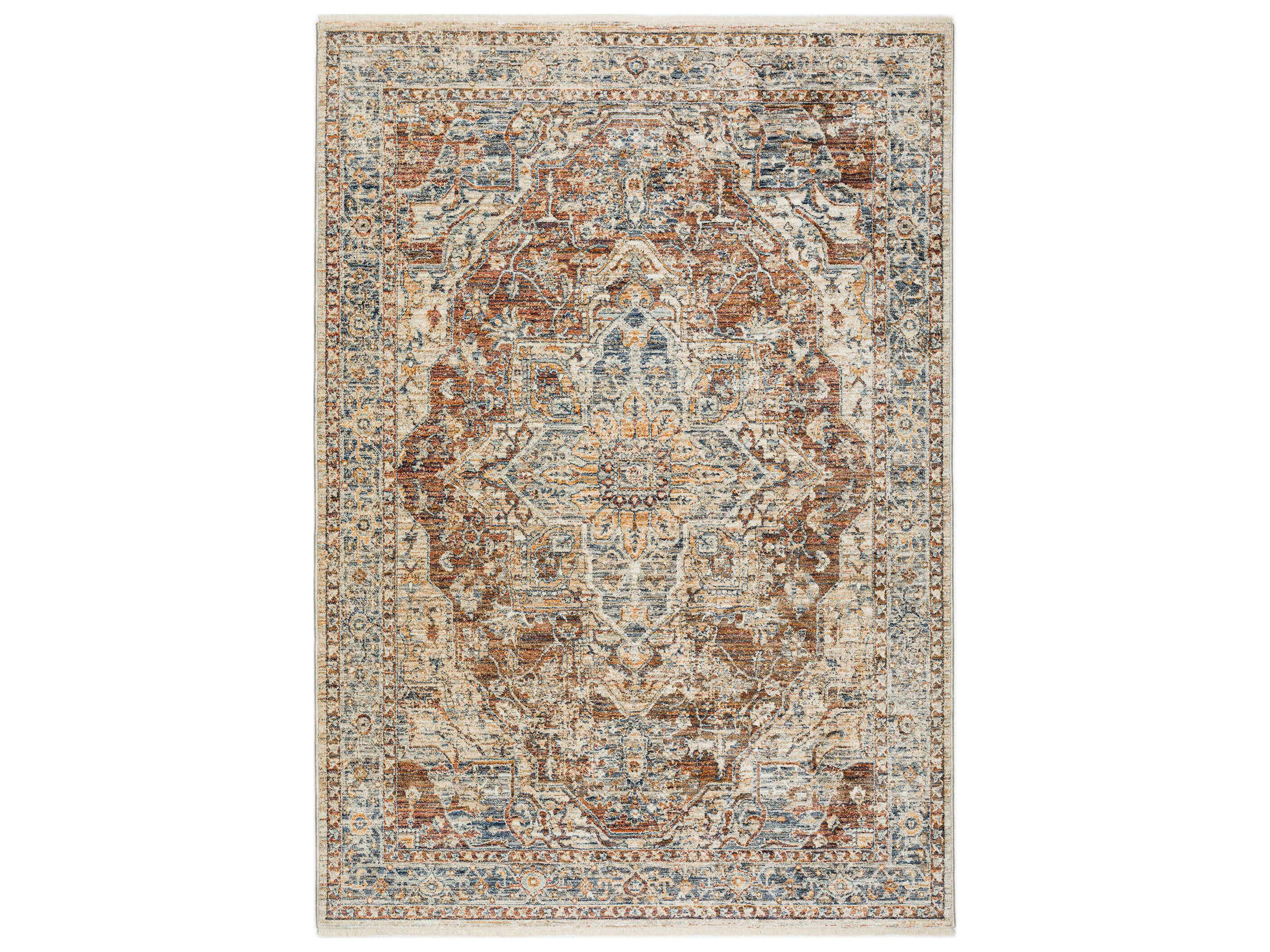 Dalyn Bergama Bordered Area Rug