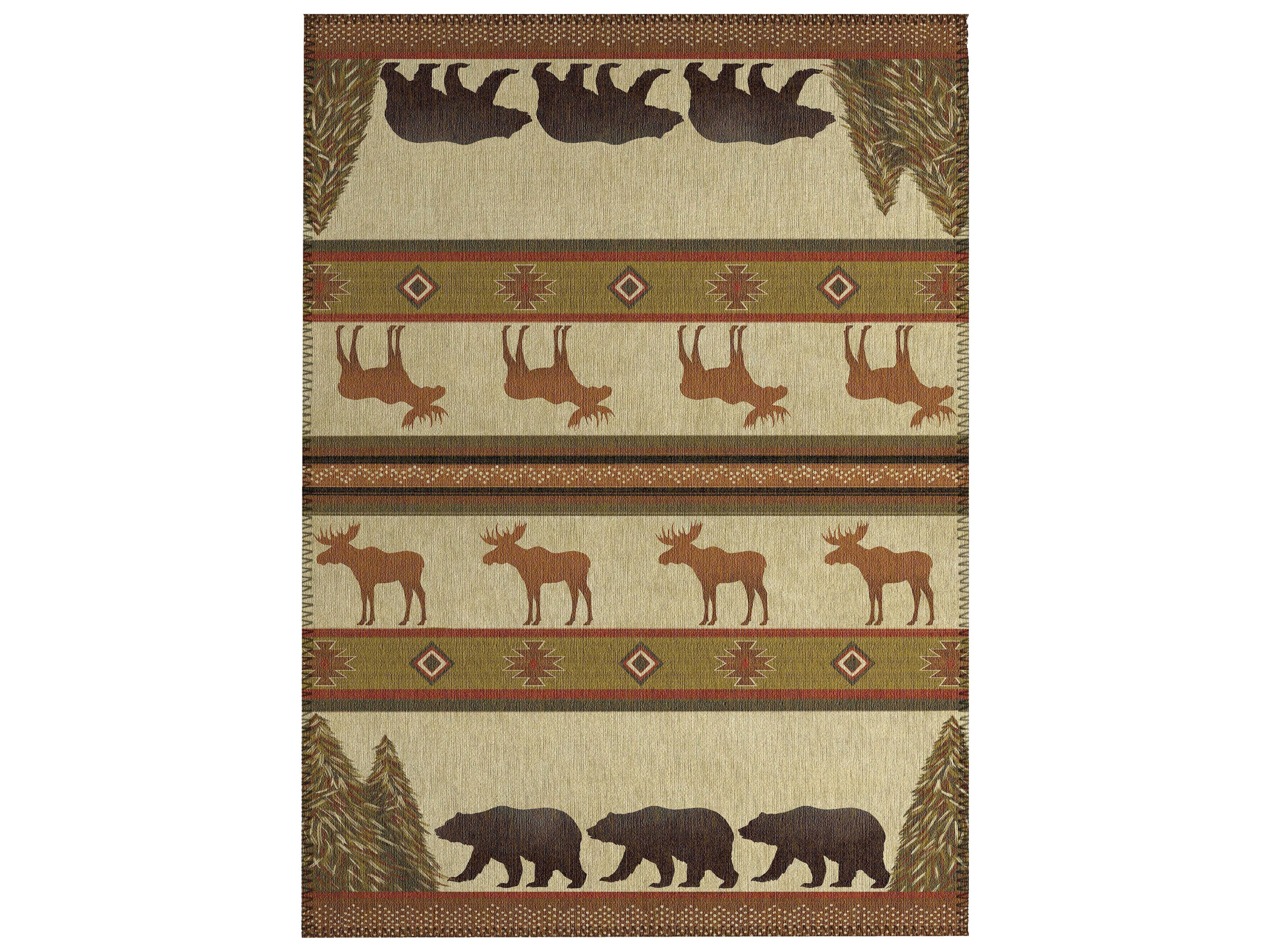 Dalyn Excursion Animal Print Area Rug