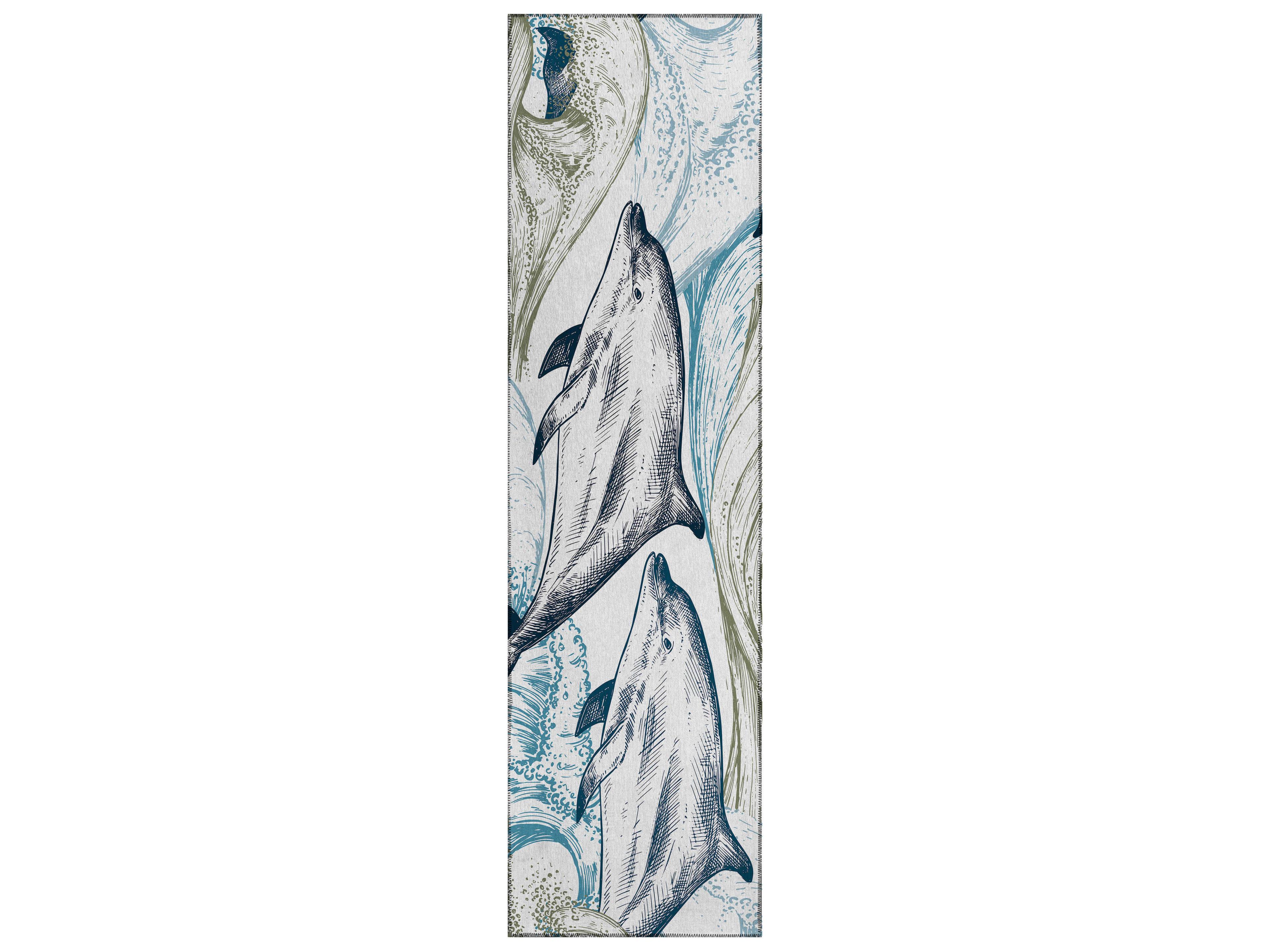 Dalyn Harbor Graphic Runner Area Rug