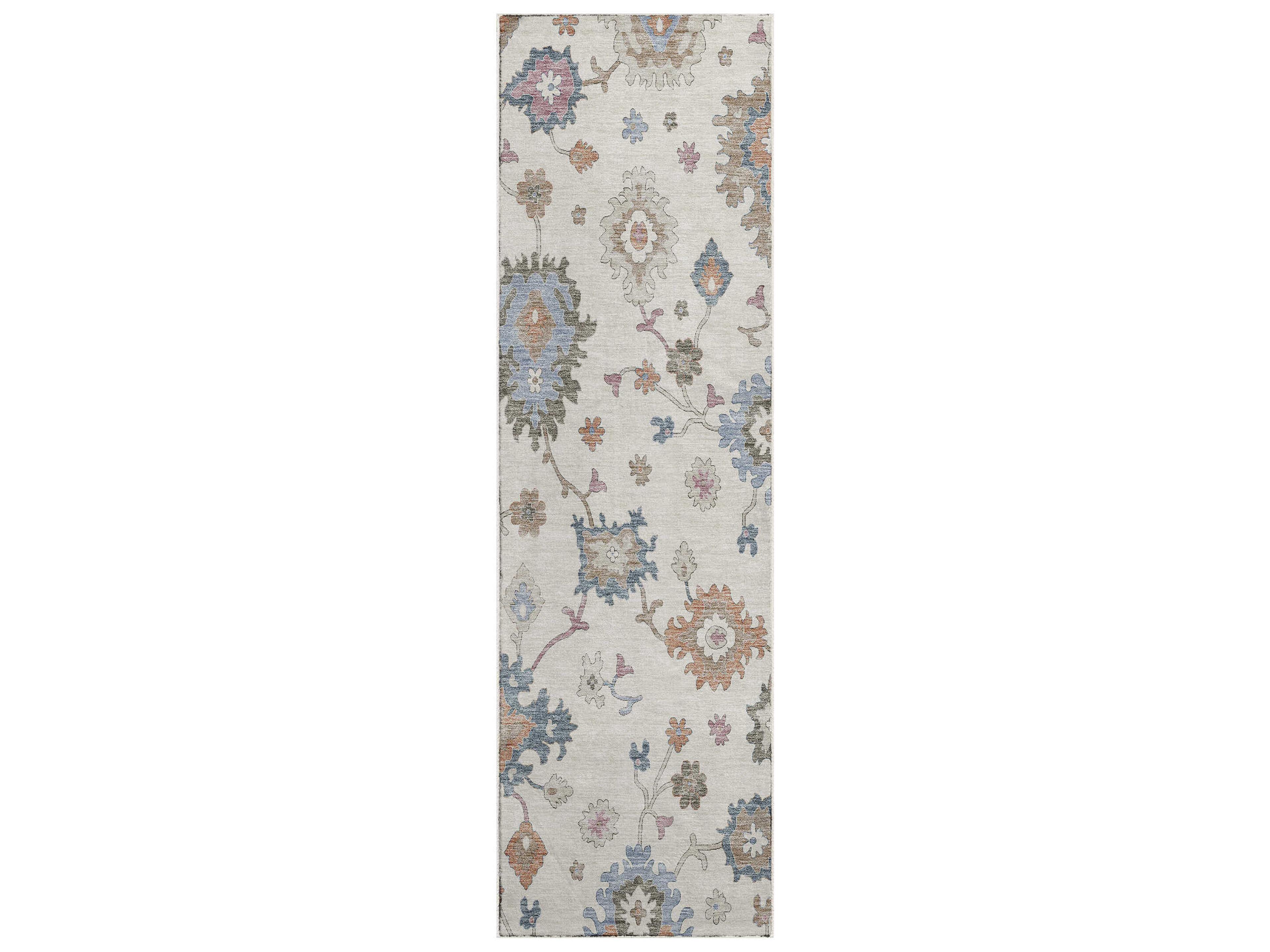 Dalyn Hatay Floral Runner Area Rug