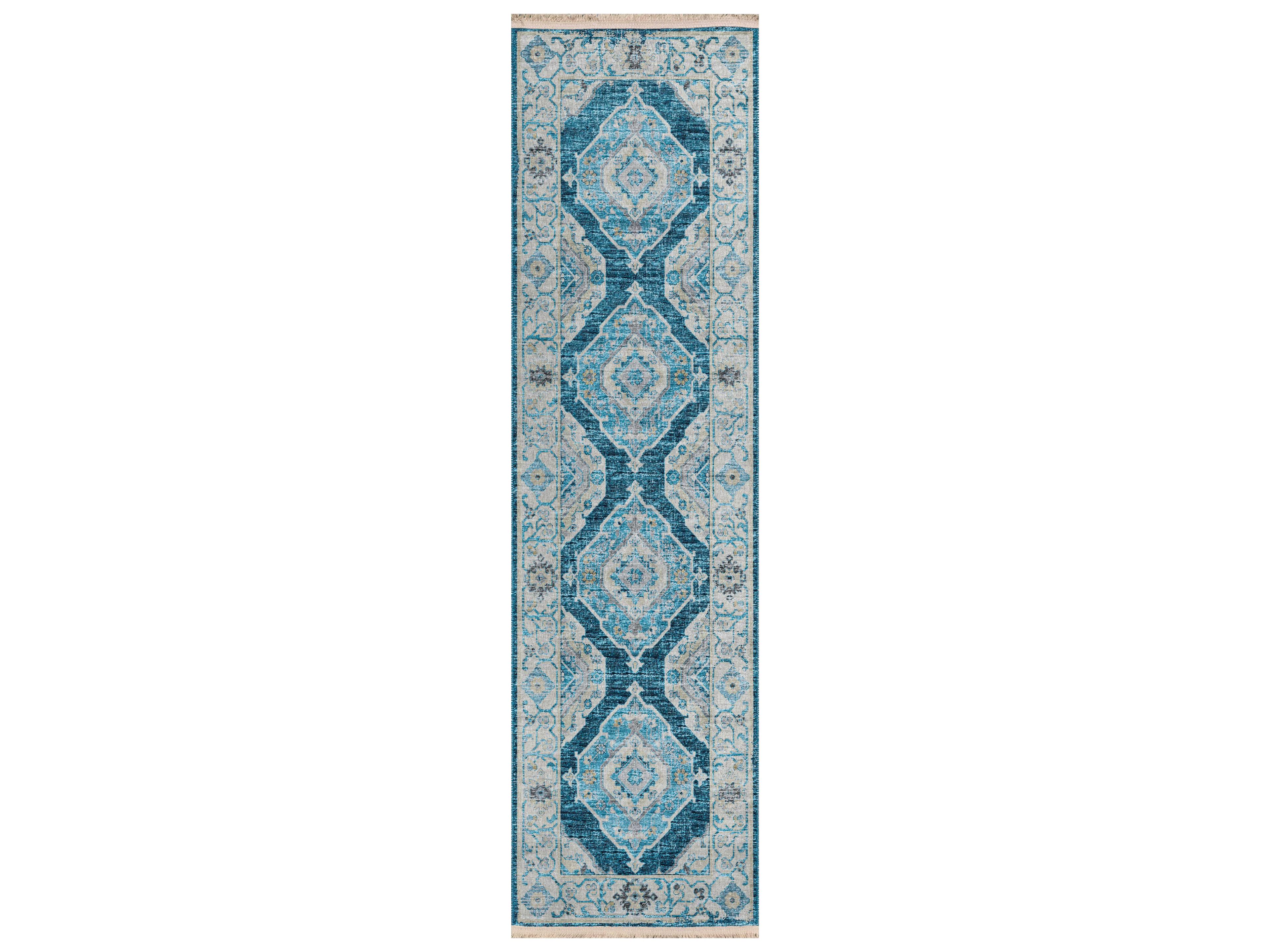 Dalyn Marbella Bordered Runner Area Rug