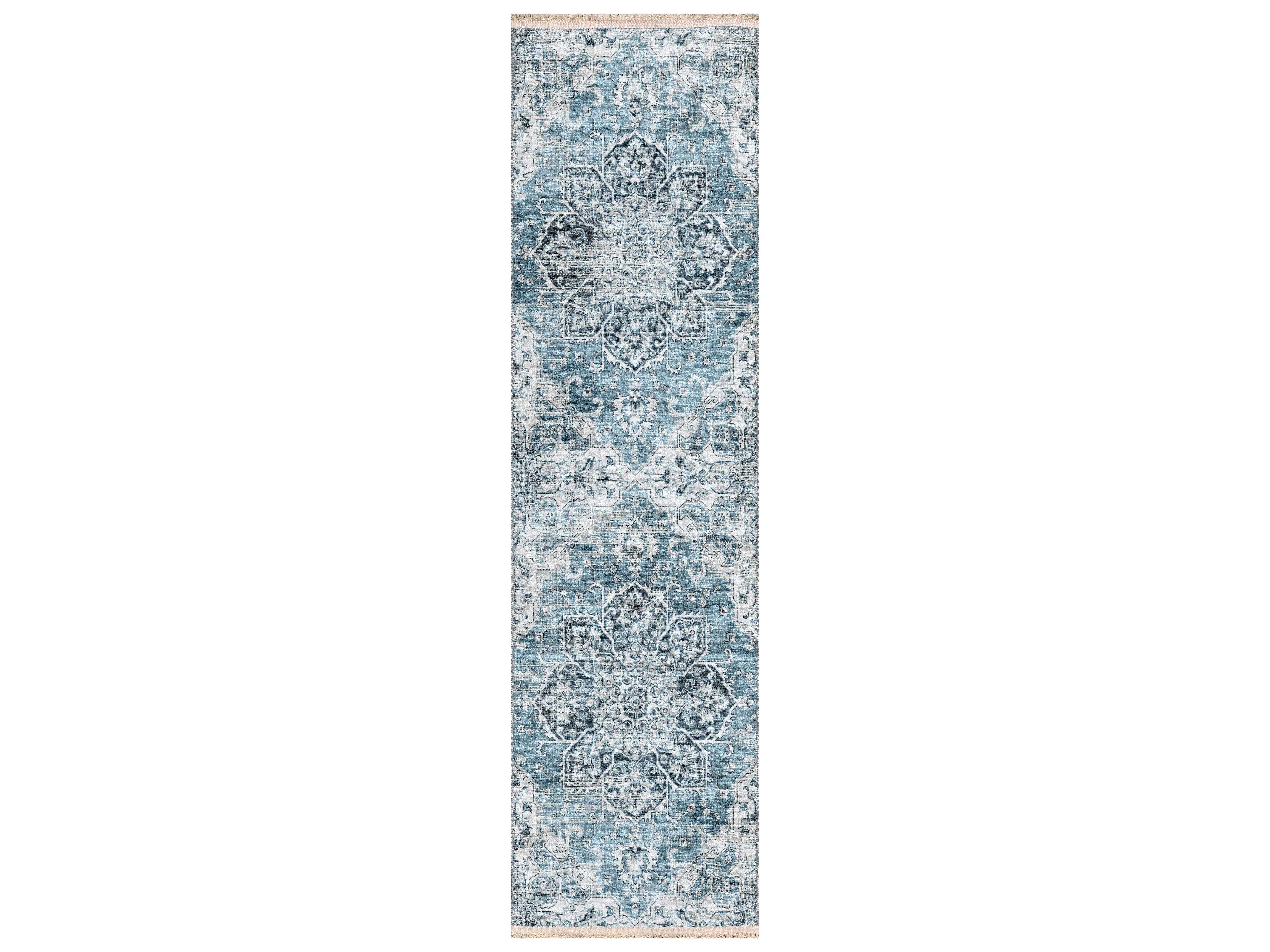 Dalyn Marbella Bordered Runner Area Rug