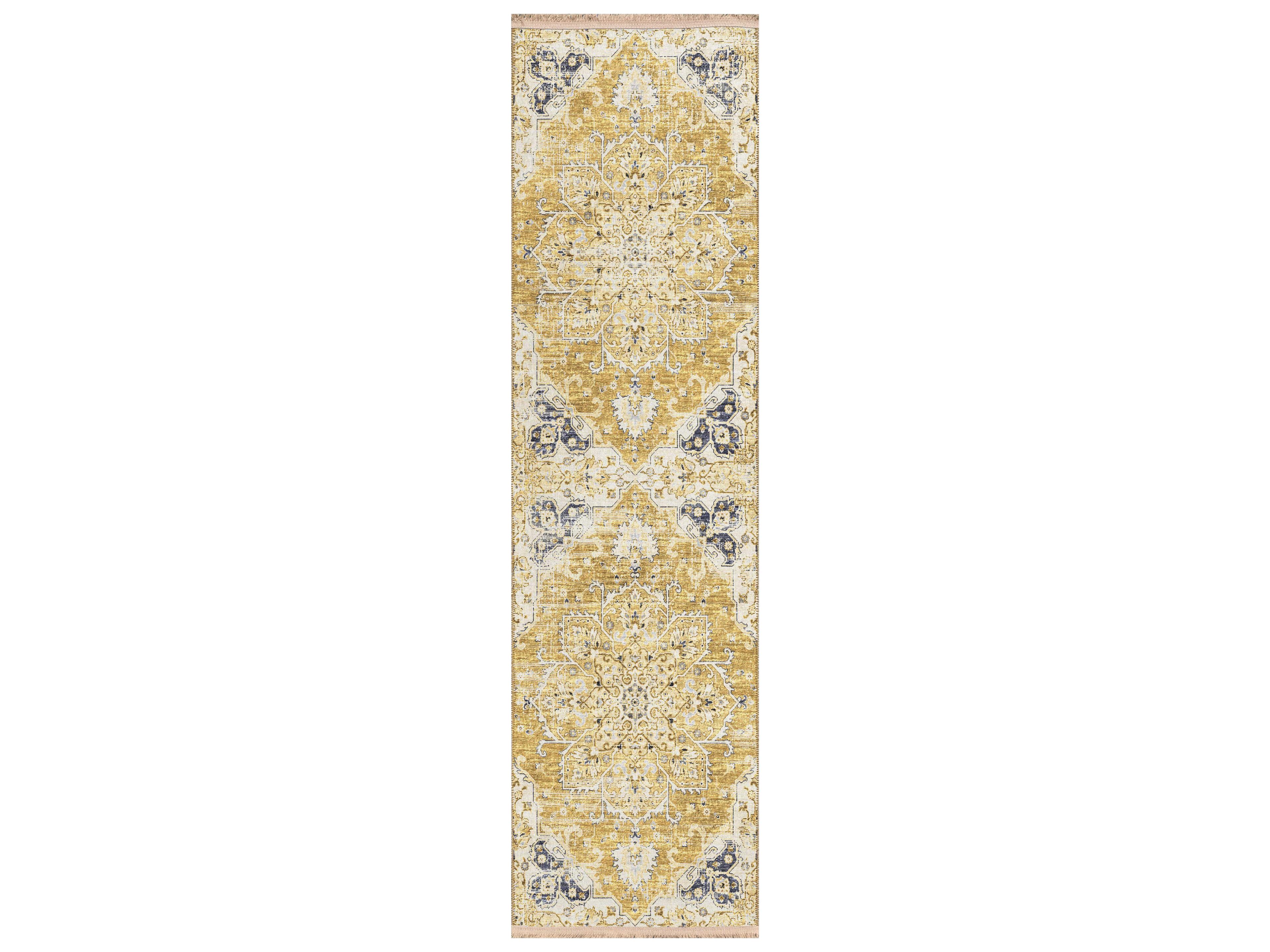 Dalyn Marbella Bordered Runner Area Rug