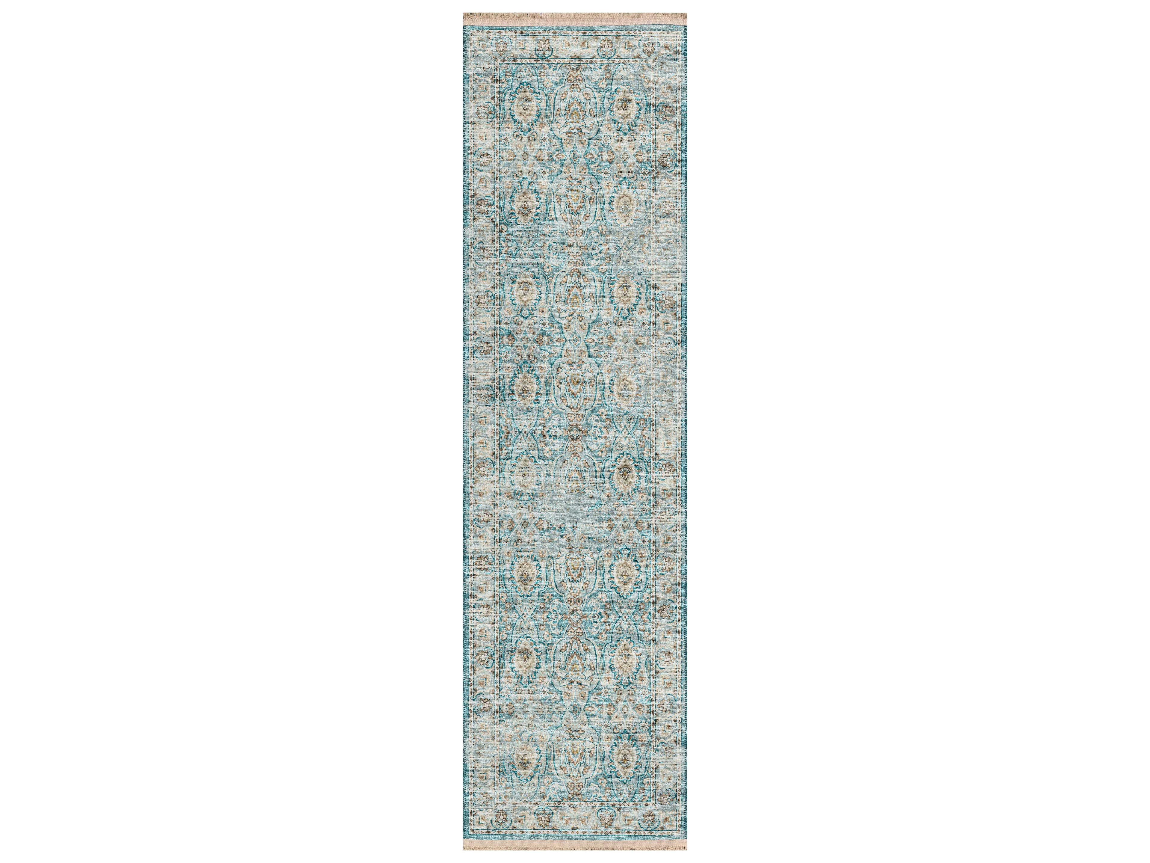 Dalyn Marbella Bordered Runner Area Rug