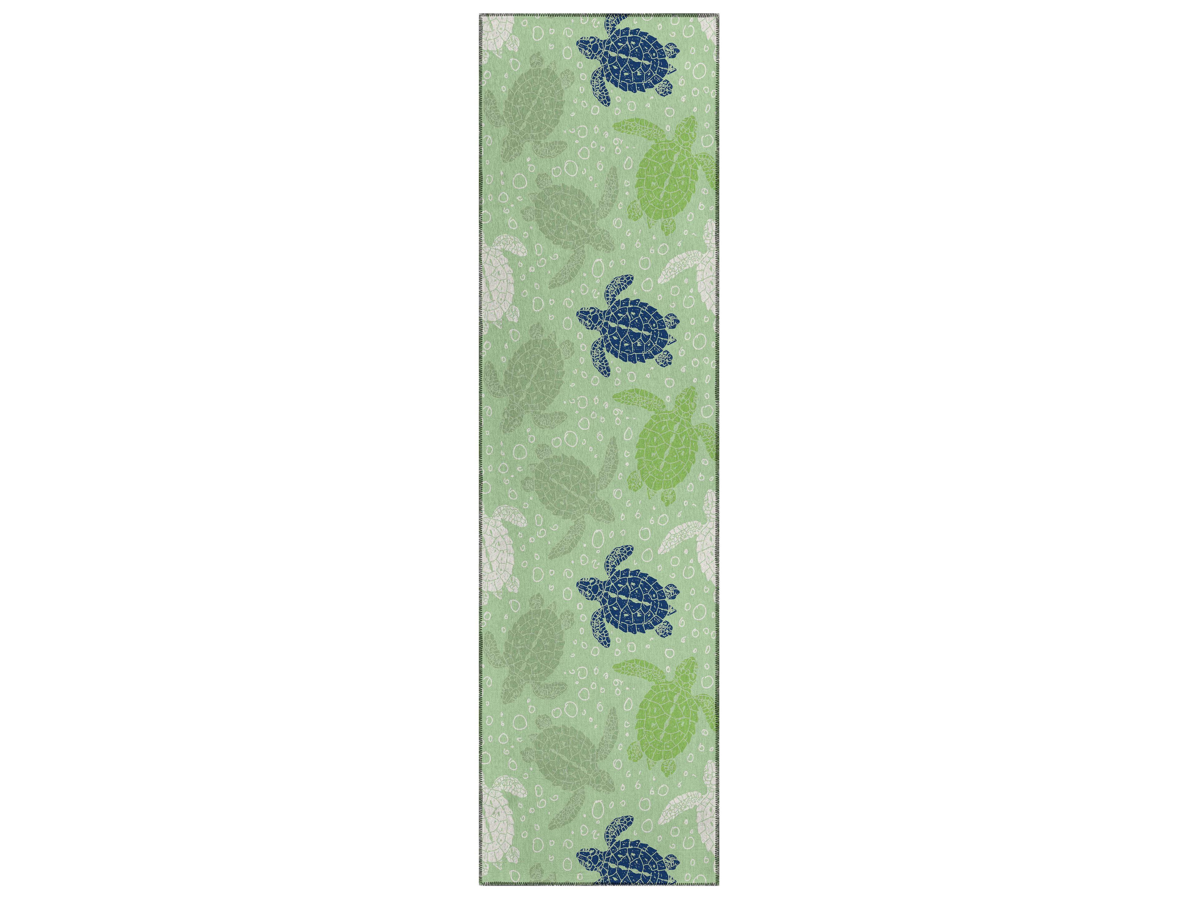 Dalyn Seabreeze Graphic Runner Area Rug