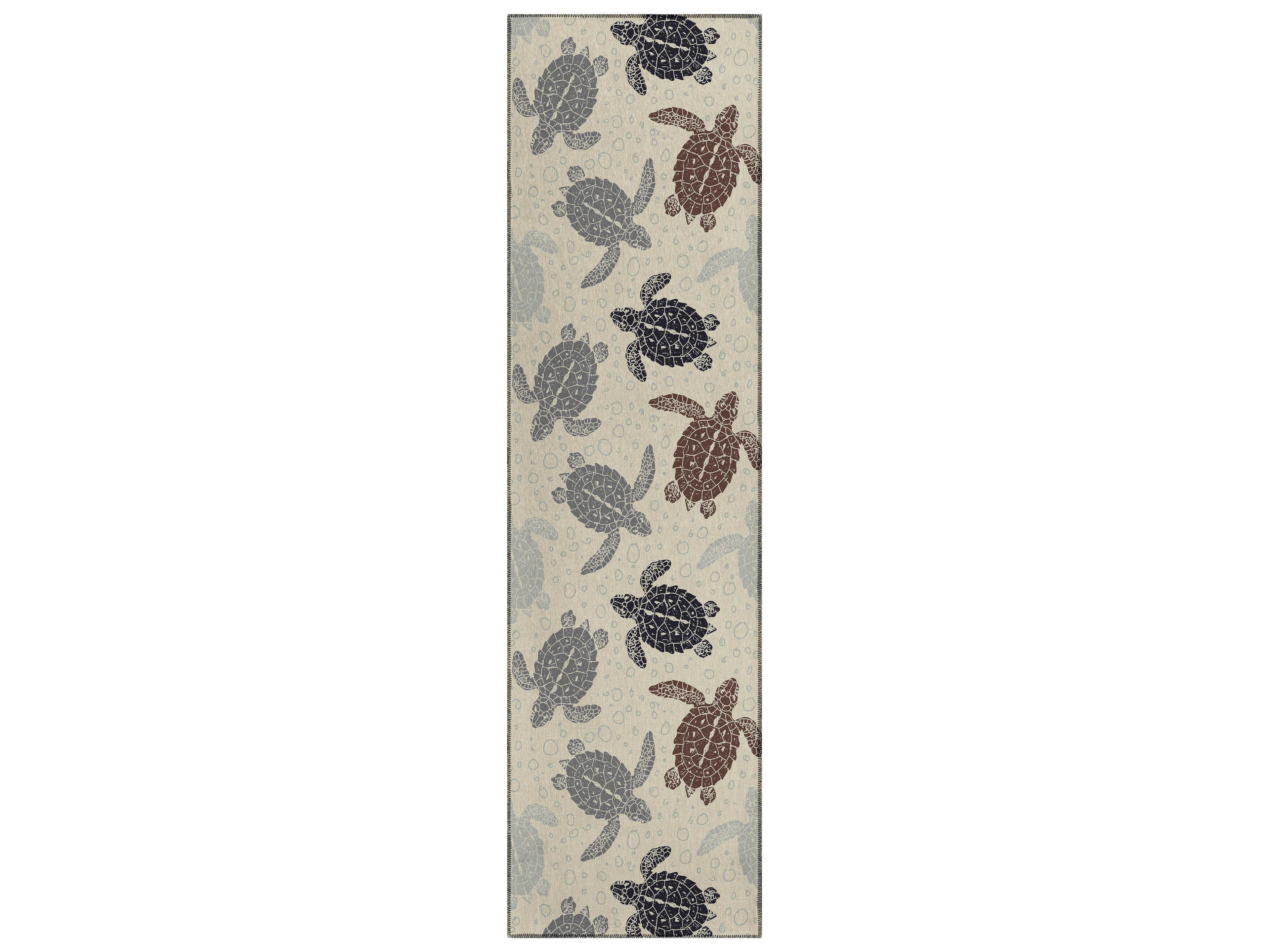 Dalyn Seabreeze Graphic Runner Area Rug