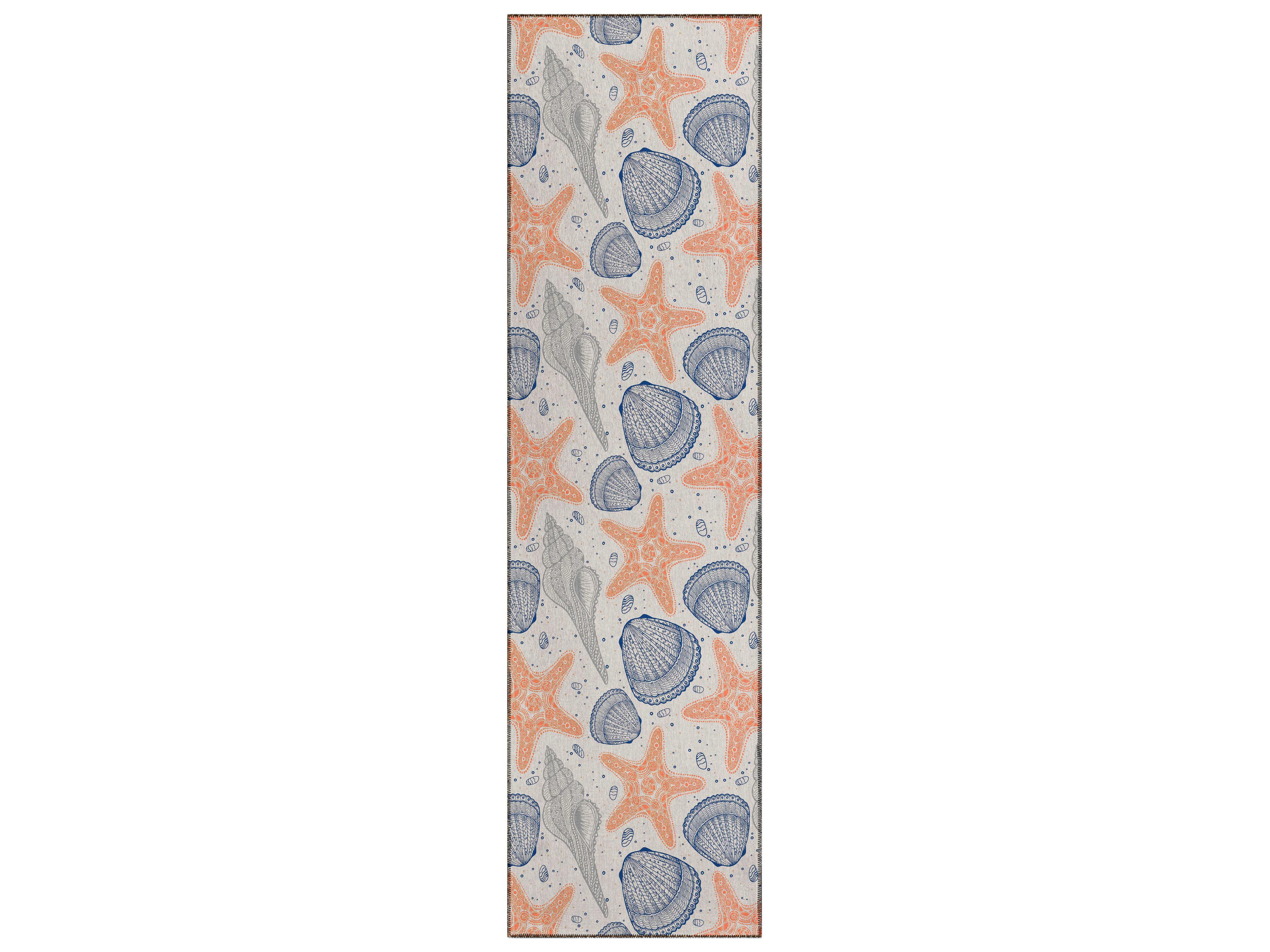 Dalyn Seabreeze Graphic Runner Area Rug