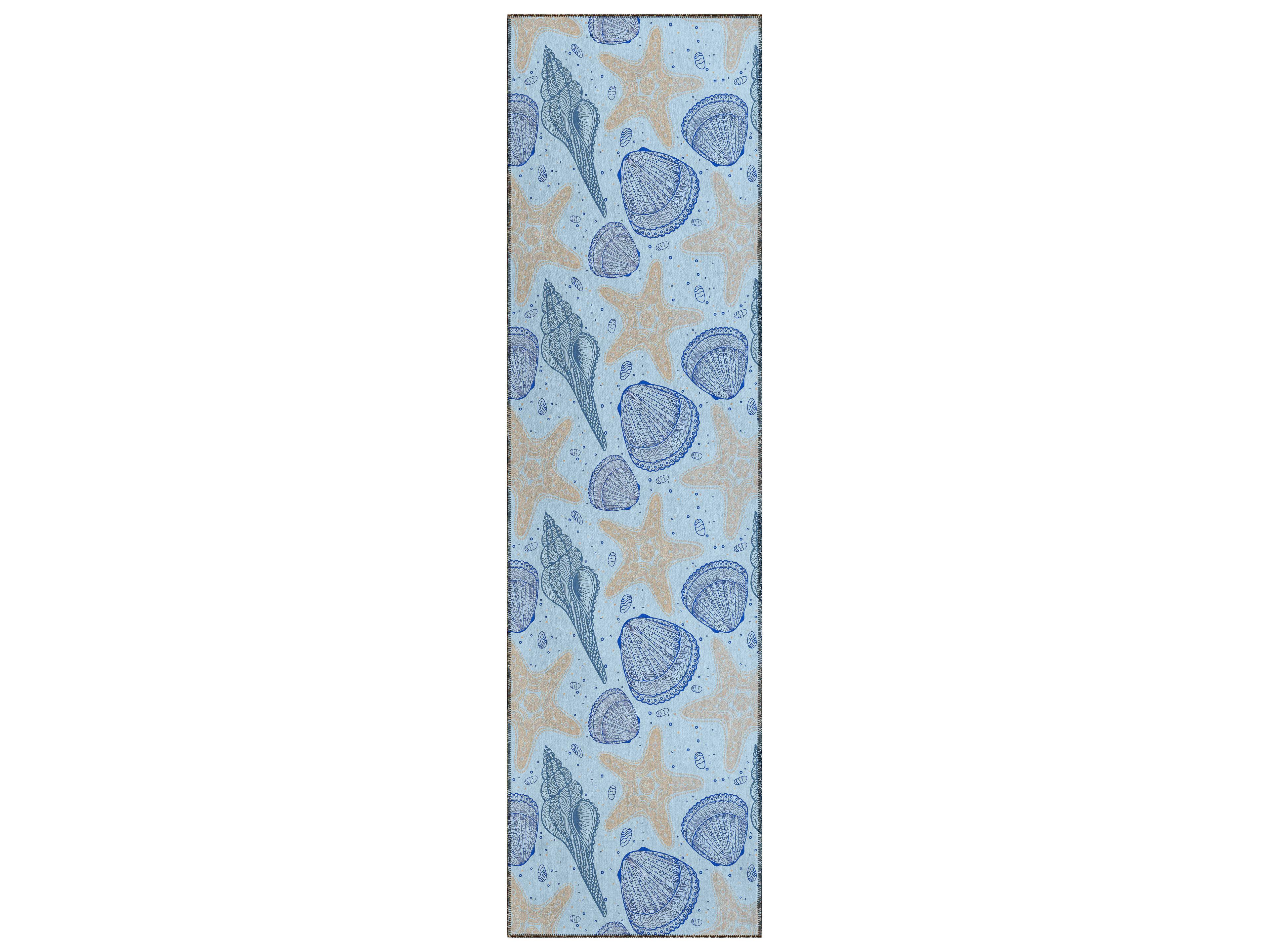 Dalyn Seabreeze Graphic Runner Area Rug