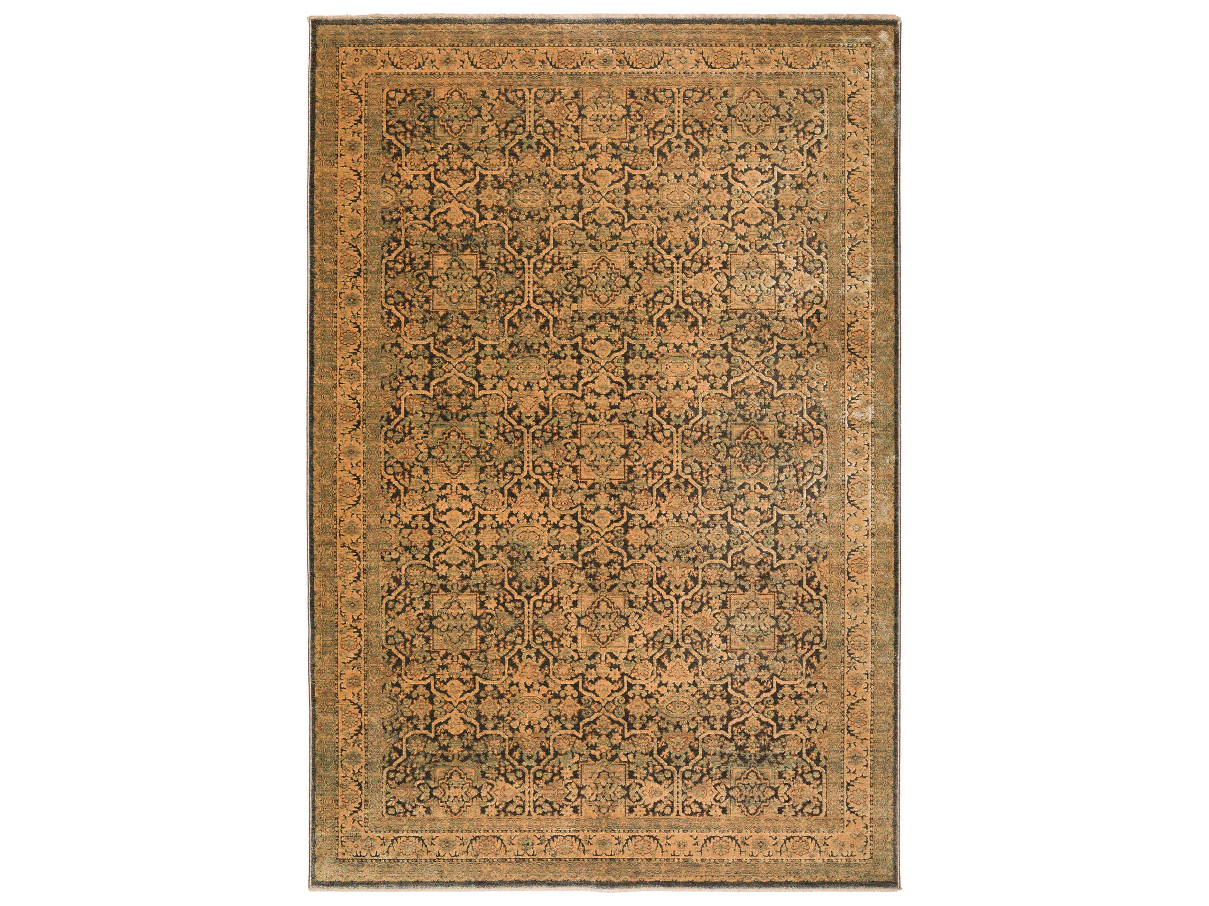 Vizcia Bordered Runner Area Rug