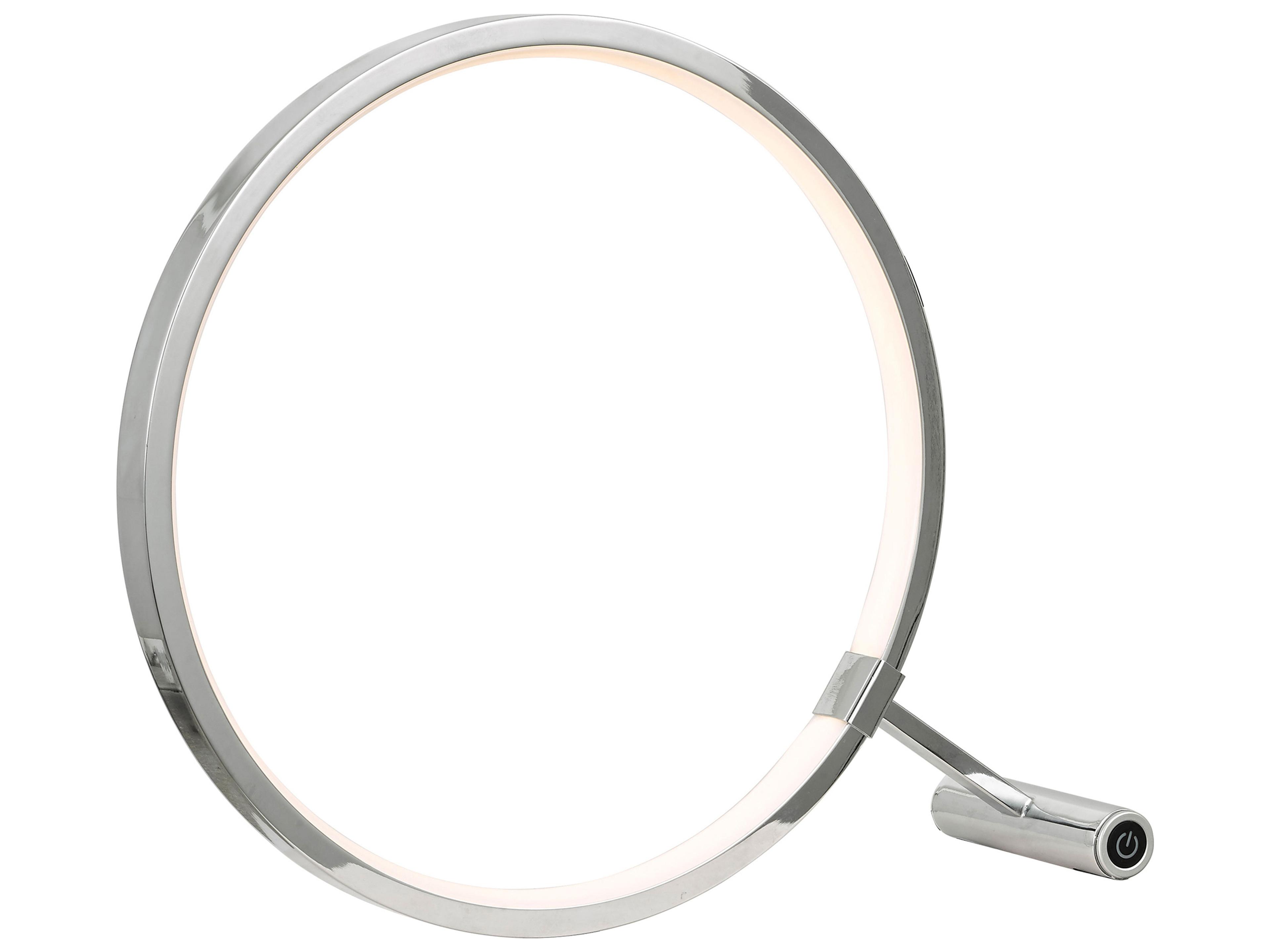 Dainolite Polished Chrome Table Lamp