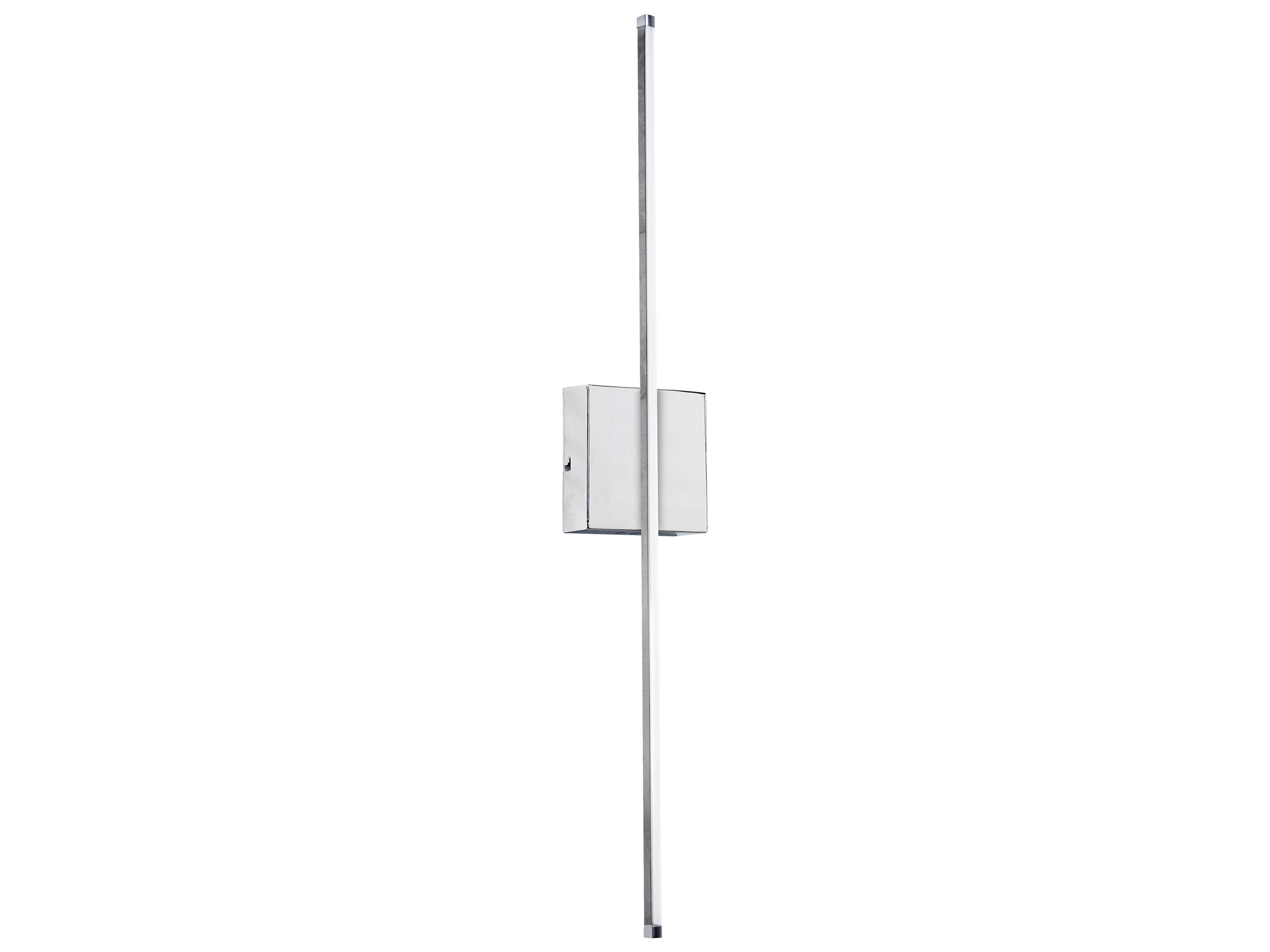 Dainolite Array 1-Light Polished Chrome Wall Sconce