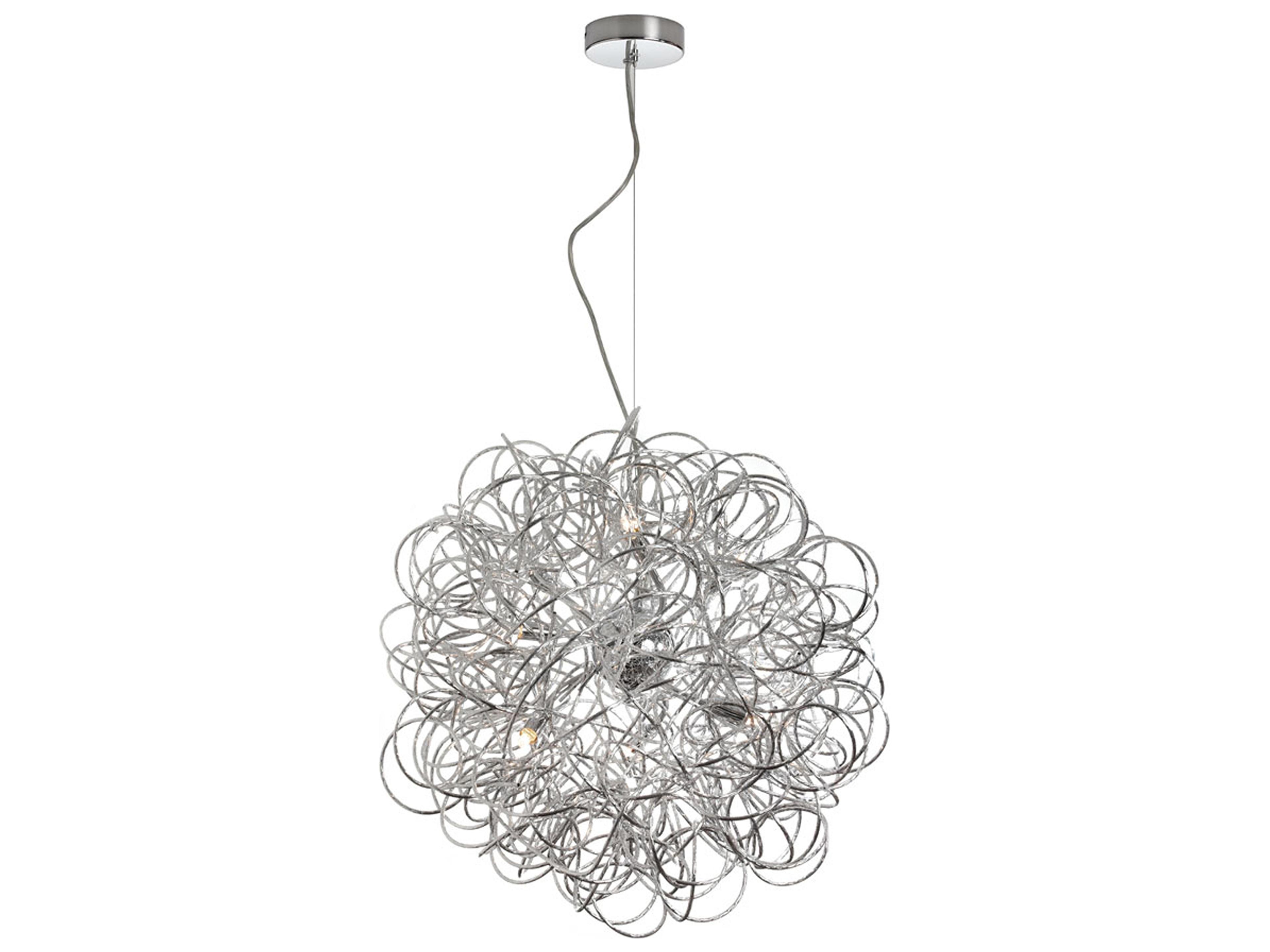Dainolite Baya 6-Light Polished Chrome Pendant