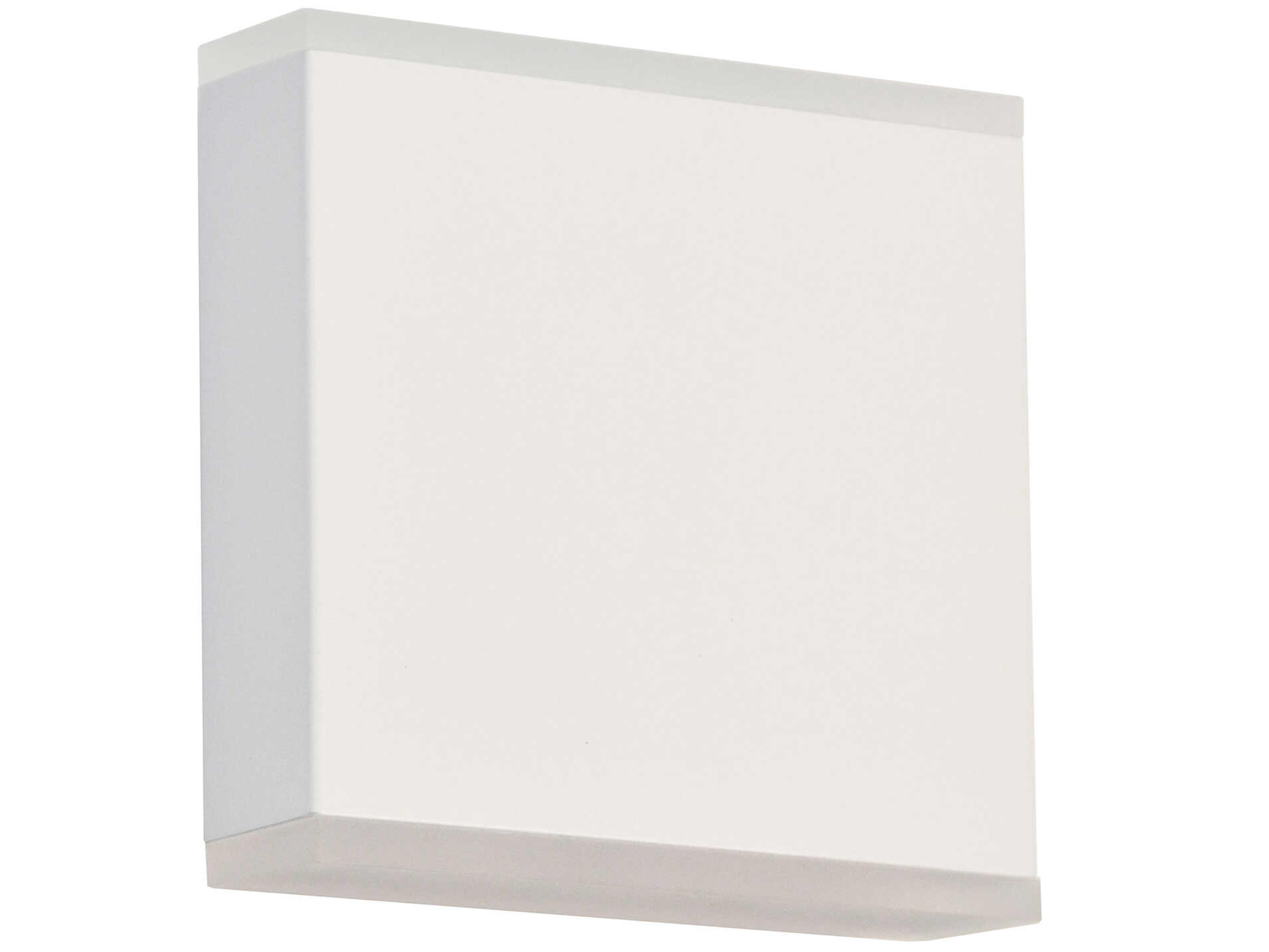 Dainolite Emery 2-Light Matte White Wall Sconce