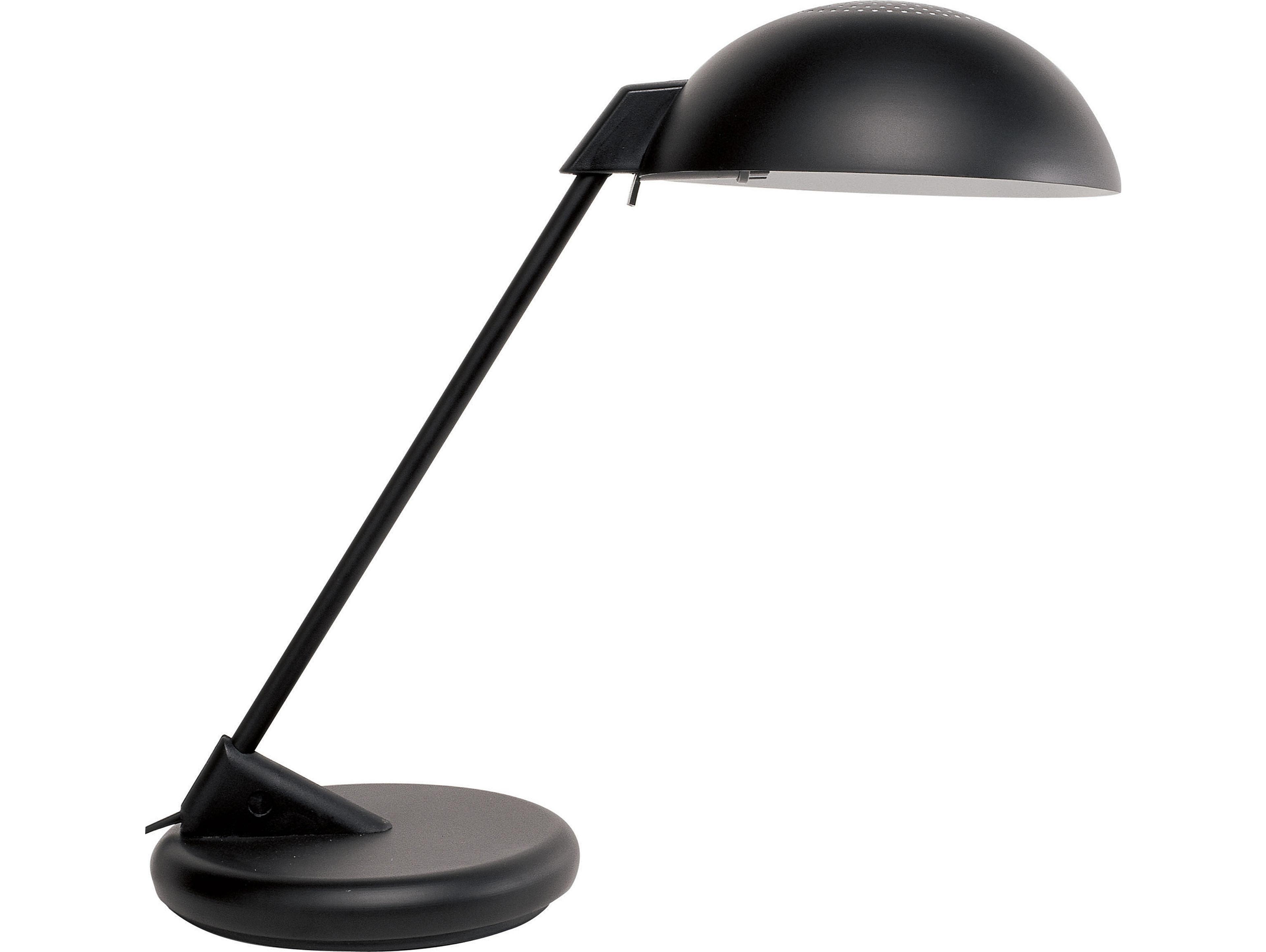 Dainolite Matte Black Desk Lamp