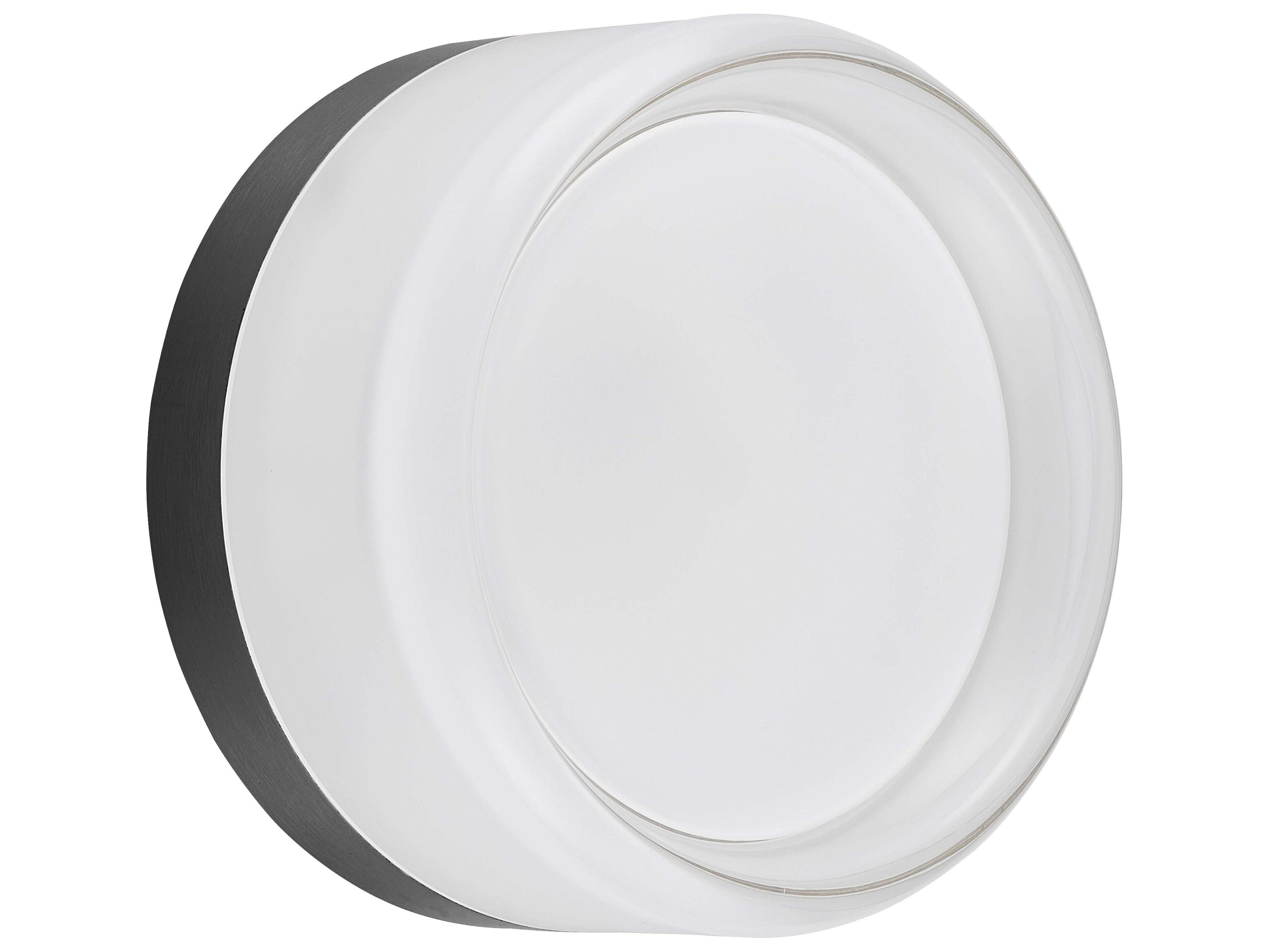 Dainolite Lucia 1-Light Matte Black Wall Sconce