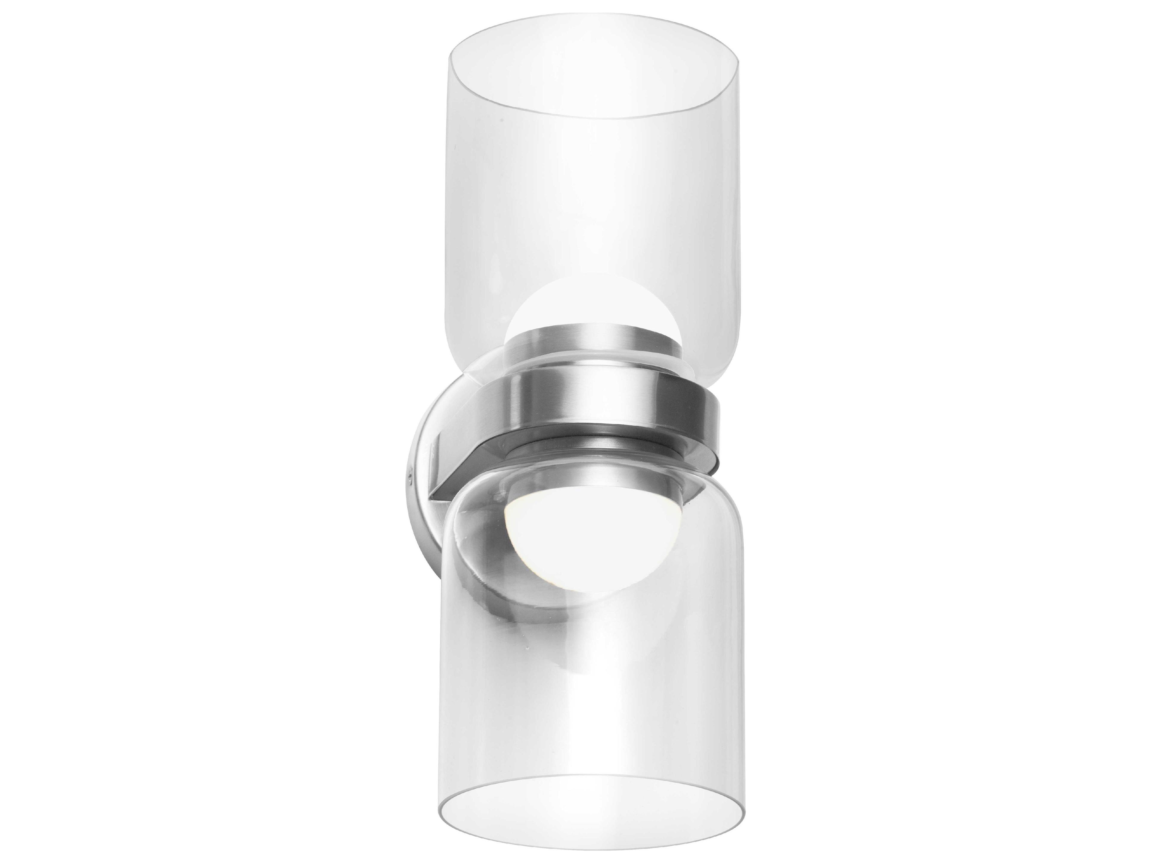 Dainolite Nadine 2-Light Polished Chrome Wall Sconce